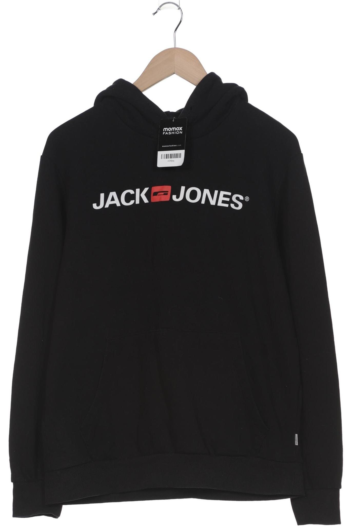 

Jack & Jones Herren Kapuzenpullover, schwarz, Gr. 54