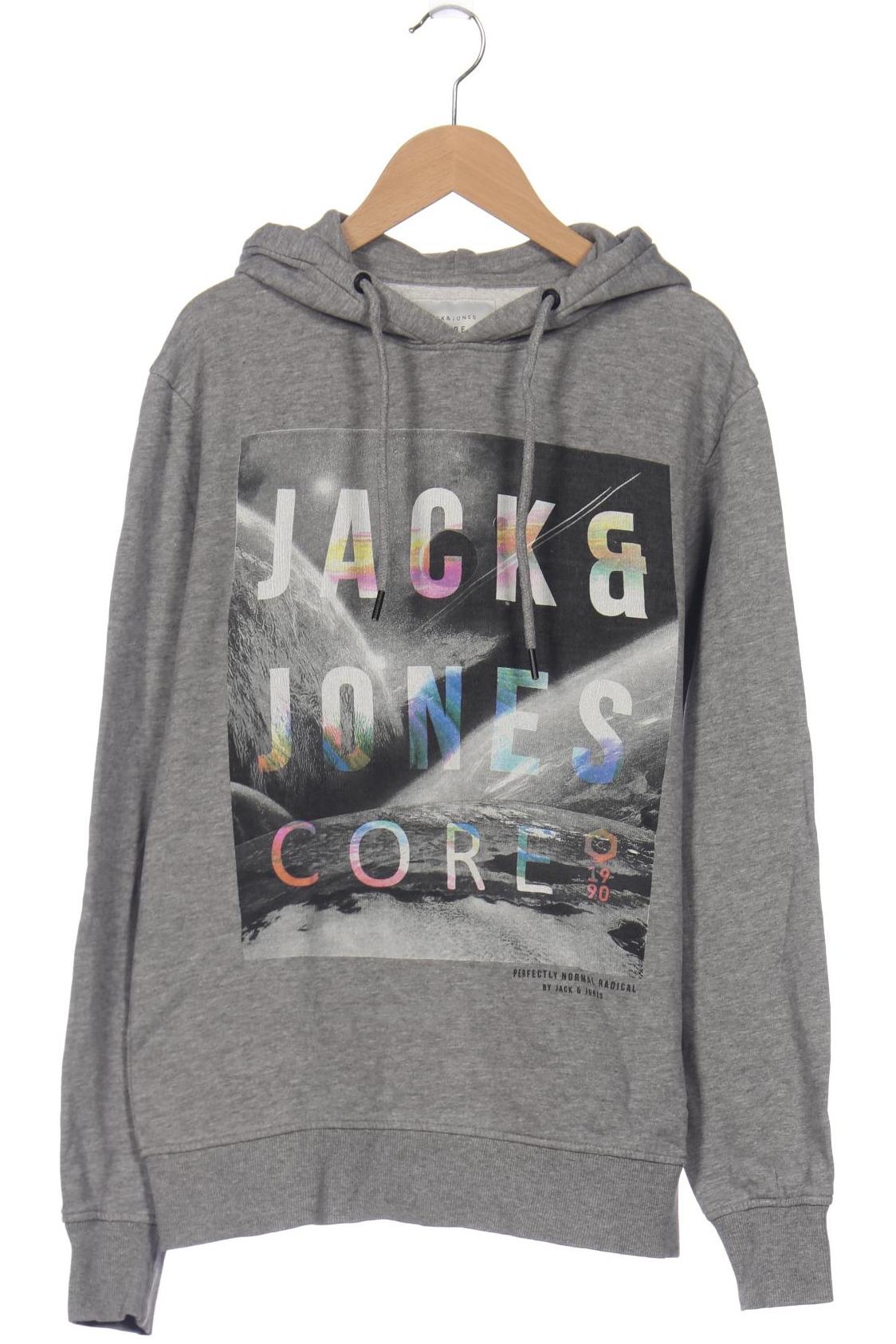 

Jack & Jones Herren Kapuzenpullover, grau