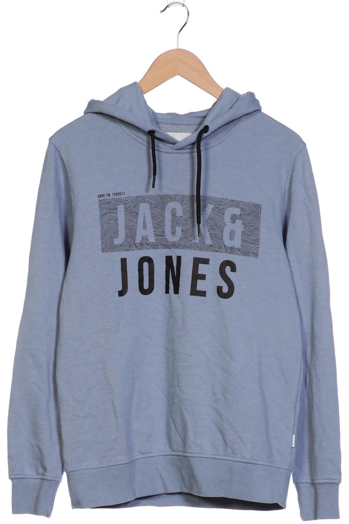 

Jack & Jones Herren Kapuzenpullover, blau, Gr. 48