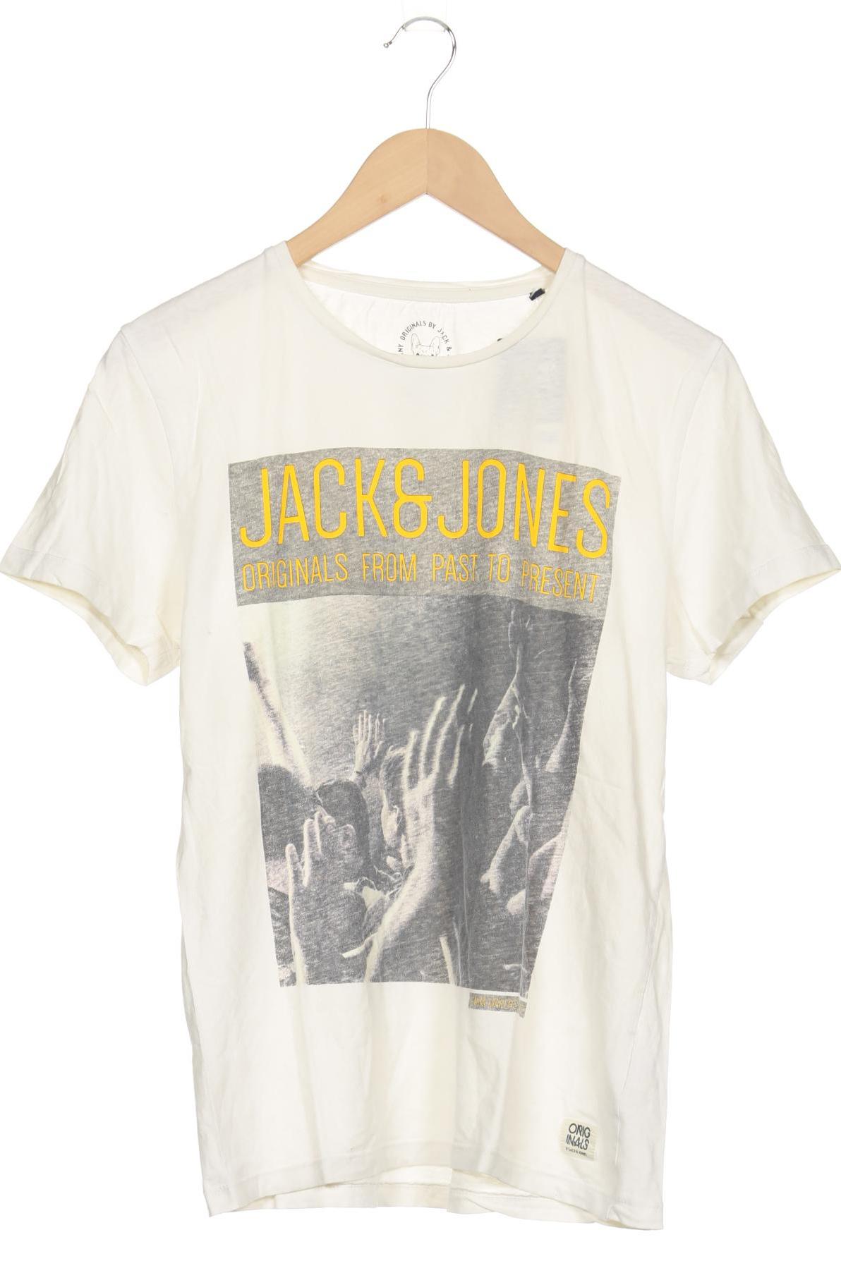 

Jack & Jones Herren T-Shirt, cremeweiß, Gr. 52