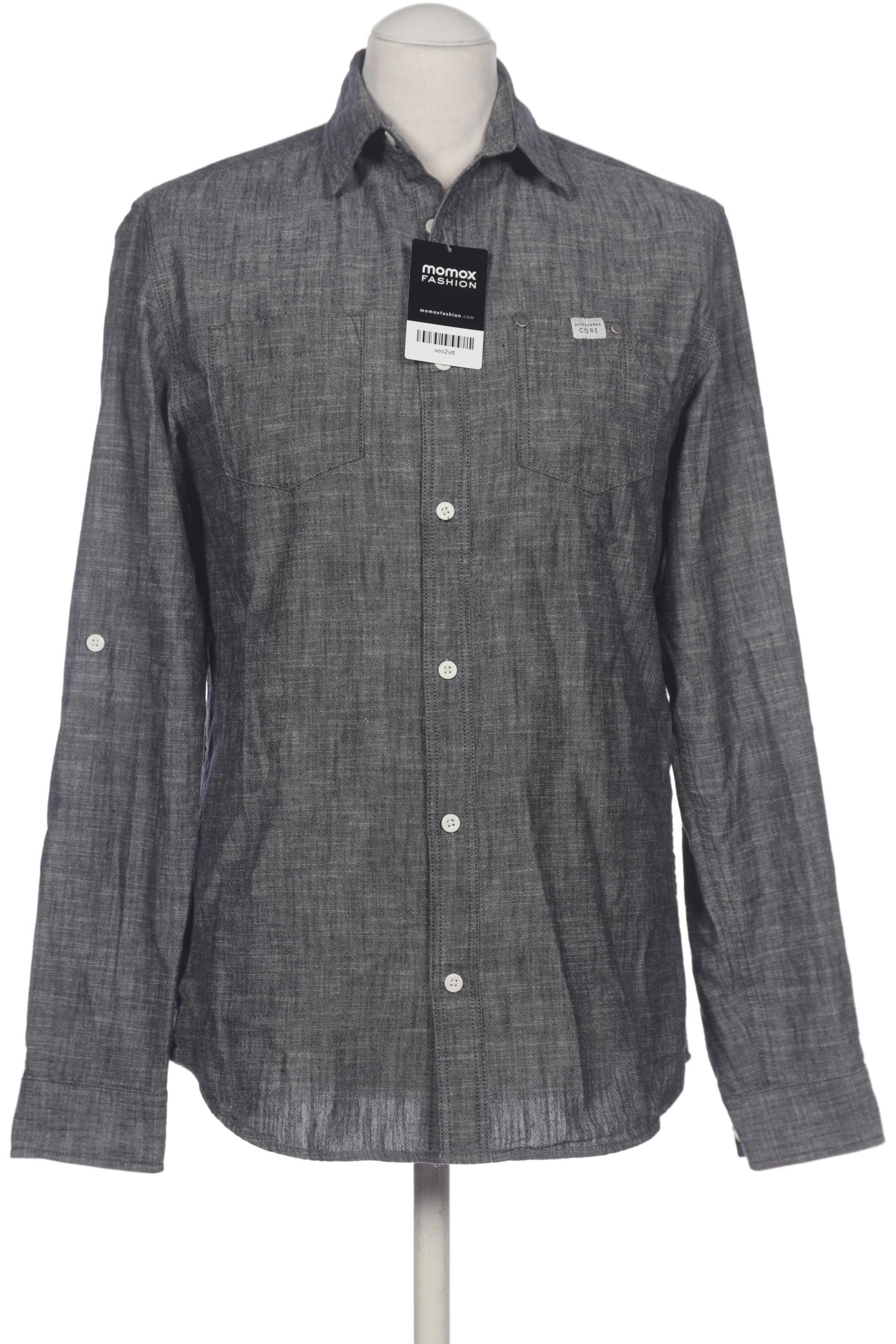 

Jack & Jones Herren Hemd, grau, Gr. 44