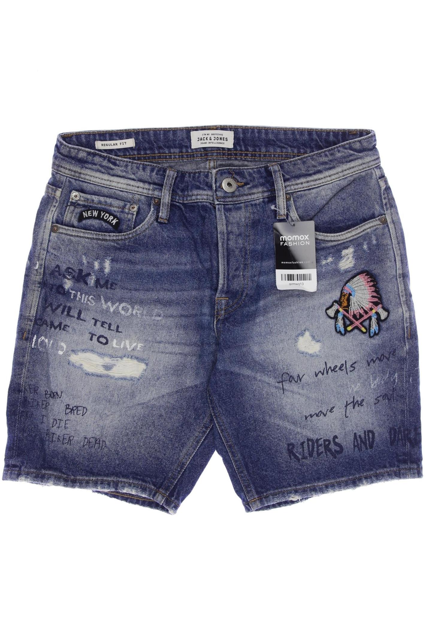 

Jack & Jones Herren Shorts, blau, Gr. 46