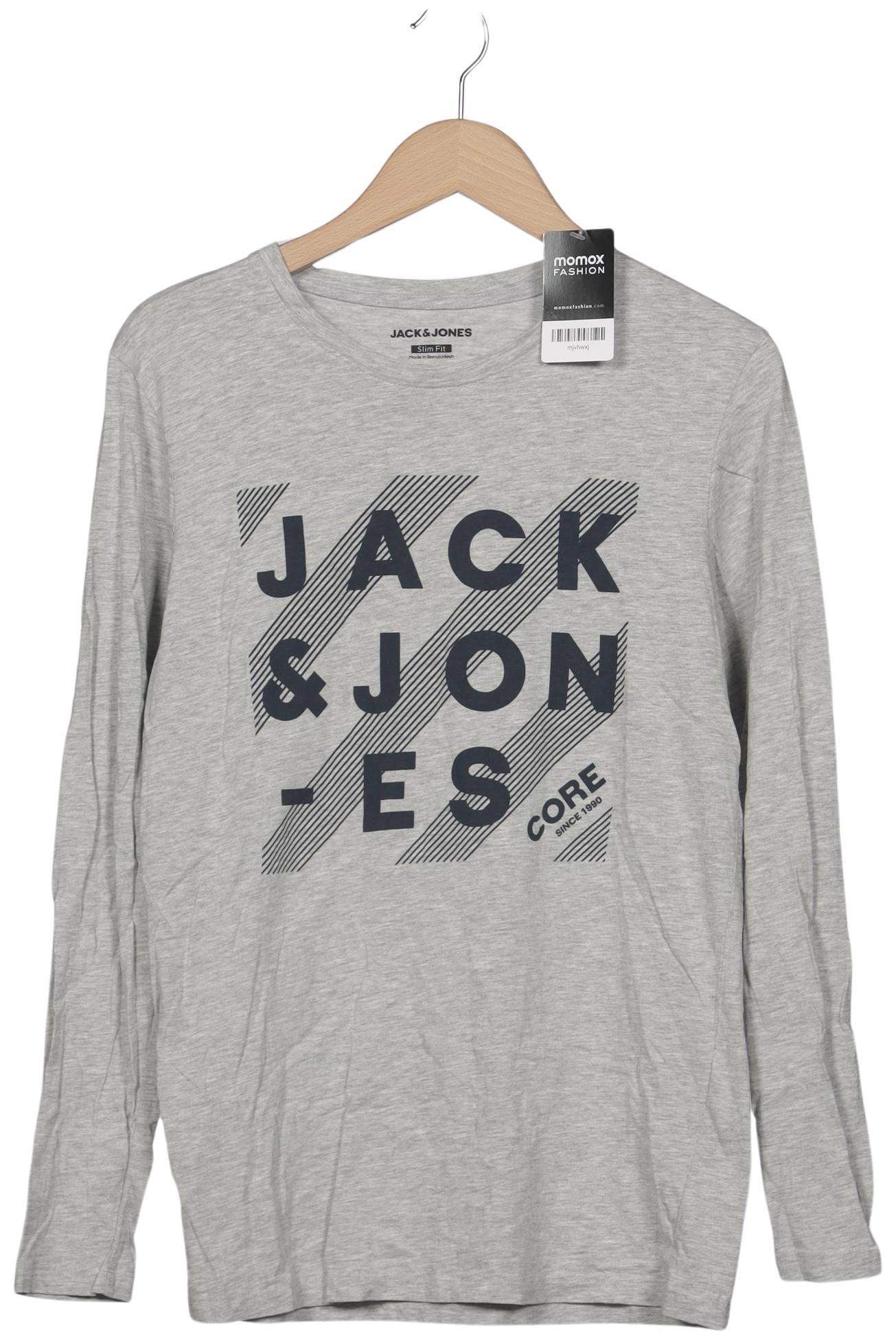 

Jack & Jones Herren Langarmshirt, grau, Gr. 48
