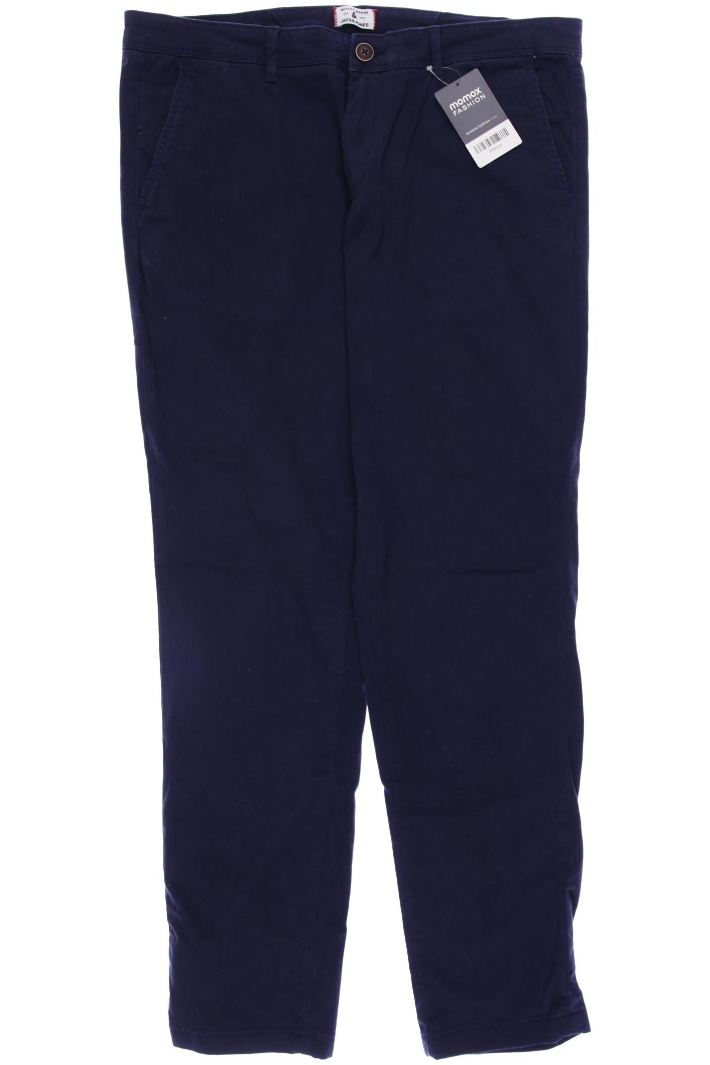 

Jack & Jones Herren Stoffhose, marineblau