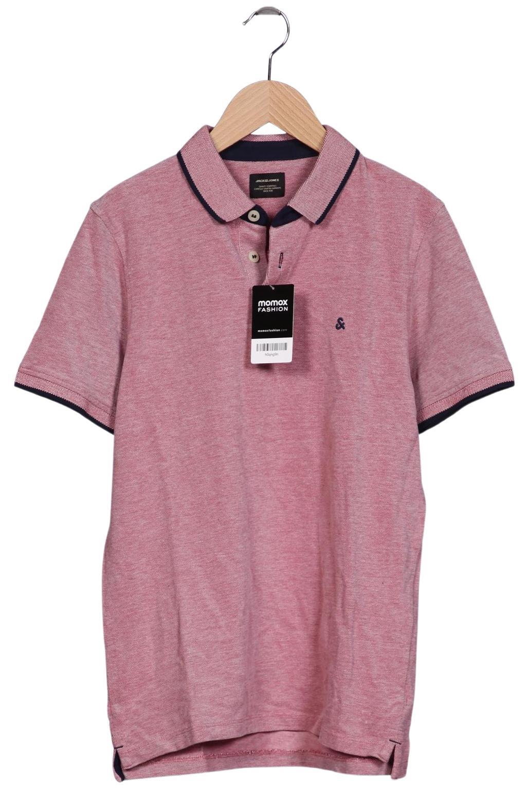

Jack & Jones Herren Poloshirt, pink, Gr. 46