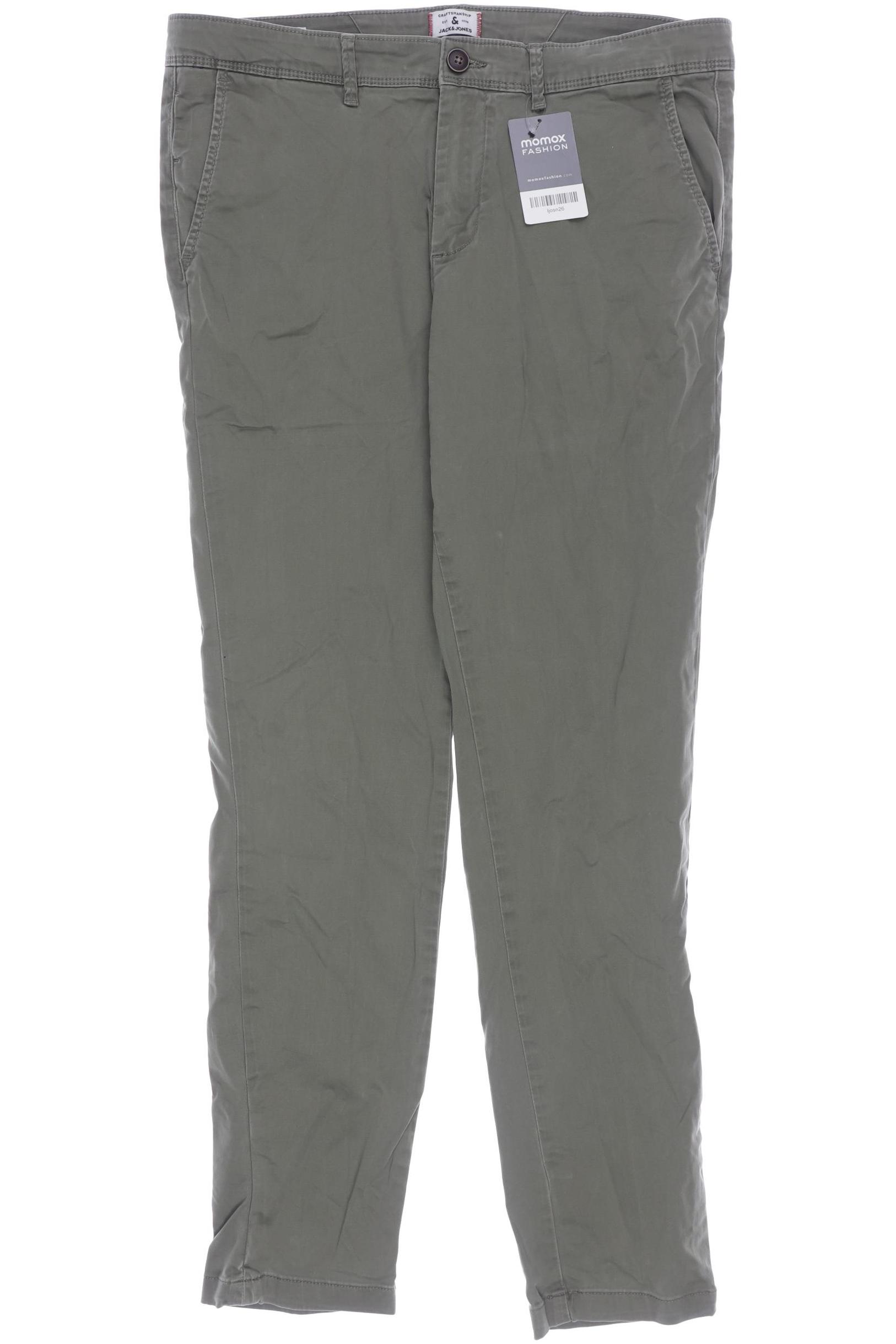

Jack & Jones Herren Stoffhose, grün, Gr. 34