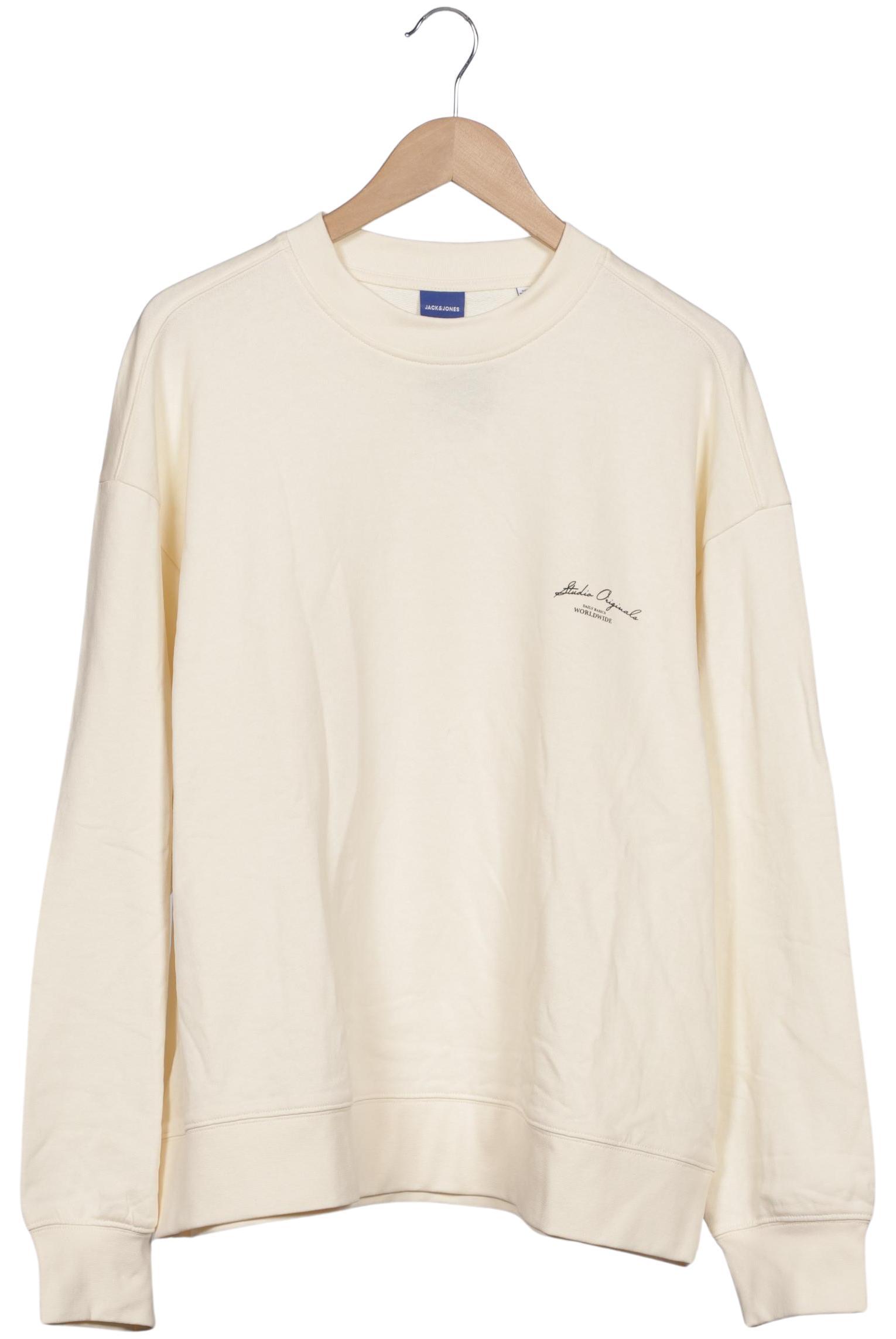 

Jack & Jones Herren Sweatshirt, cremeweiß, Gr. 52