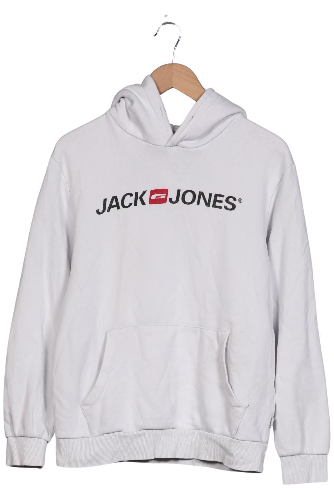 Thumbnail - Jack &amp; Jones Herren Kapuzenpullover, weiß, Gr. 48