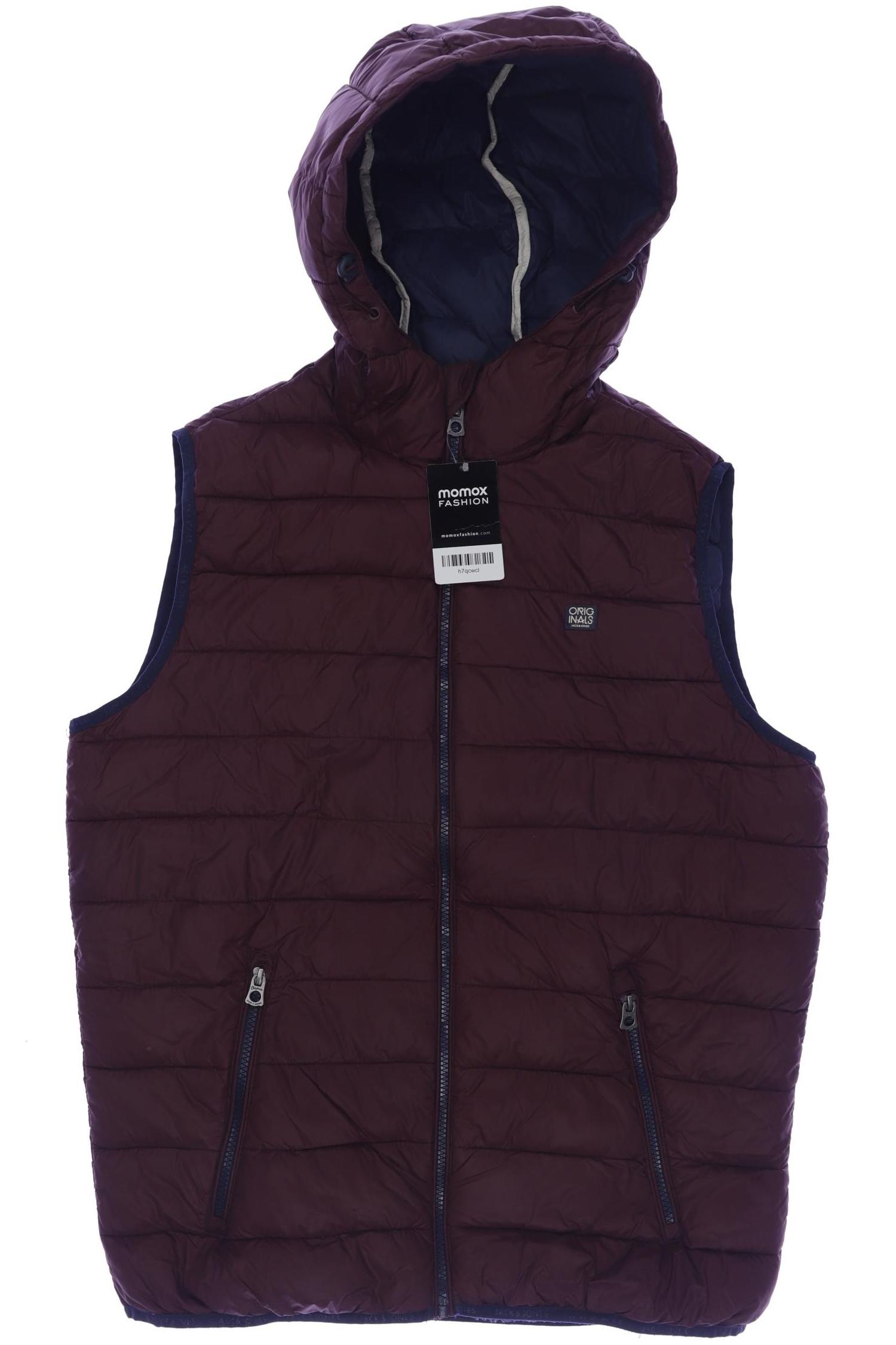 

Jack & Jones Herren Weste, bordeaux, Gr. 48