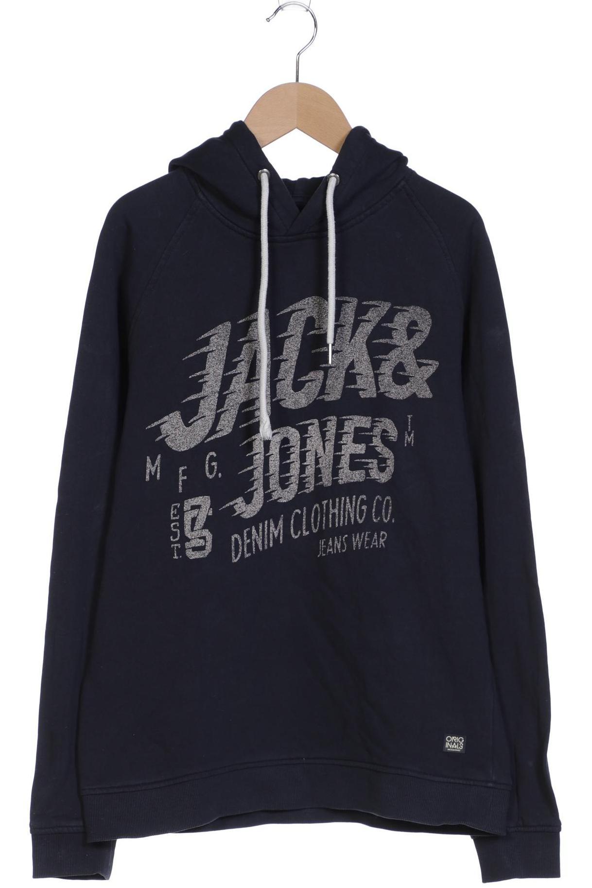 

Jack & Jones Herren Kapuzenpullover, marineblau, Gr. 46
