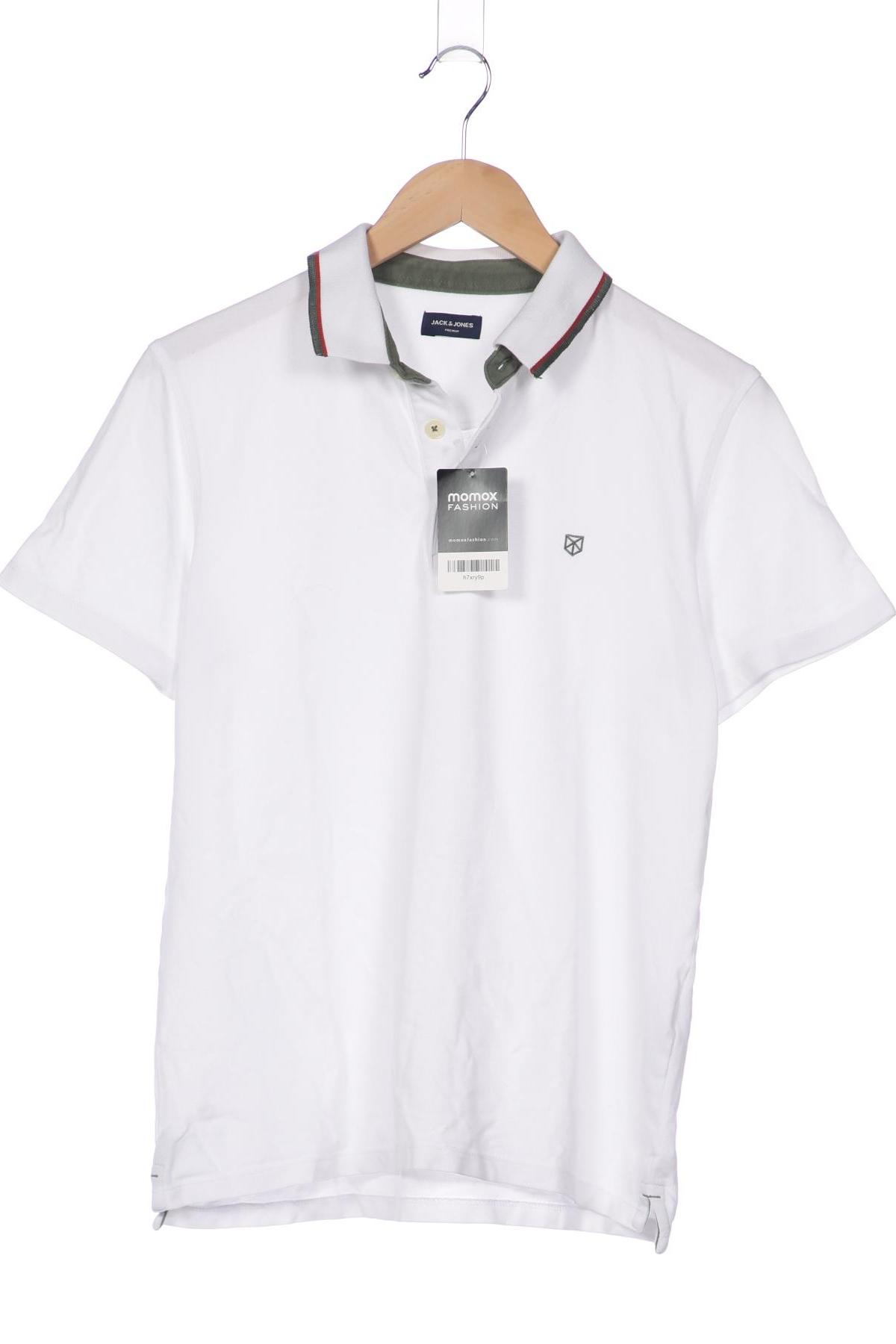 

Jack & Jones Herren Poloshirt, weiß, Gr. 52