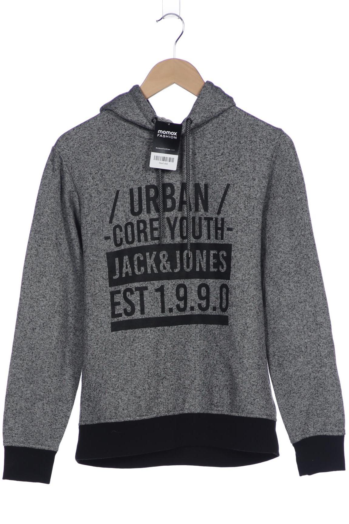 

Jack & Jones Herren Kapuzenpullover, grau, Gr. 48