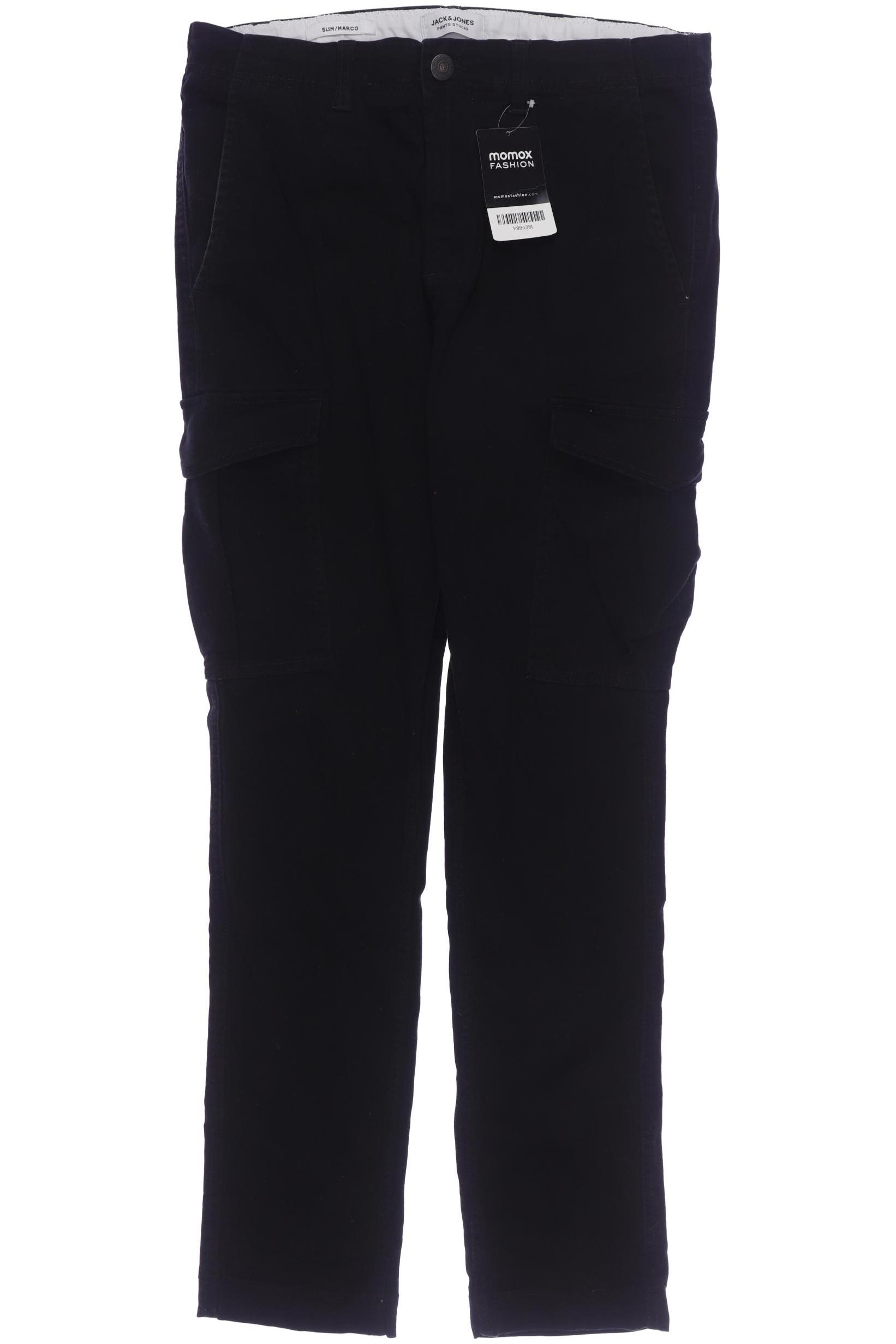 

Jack & Jones Herren Stoffhose, schwarz, Gr. 31