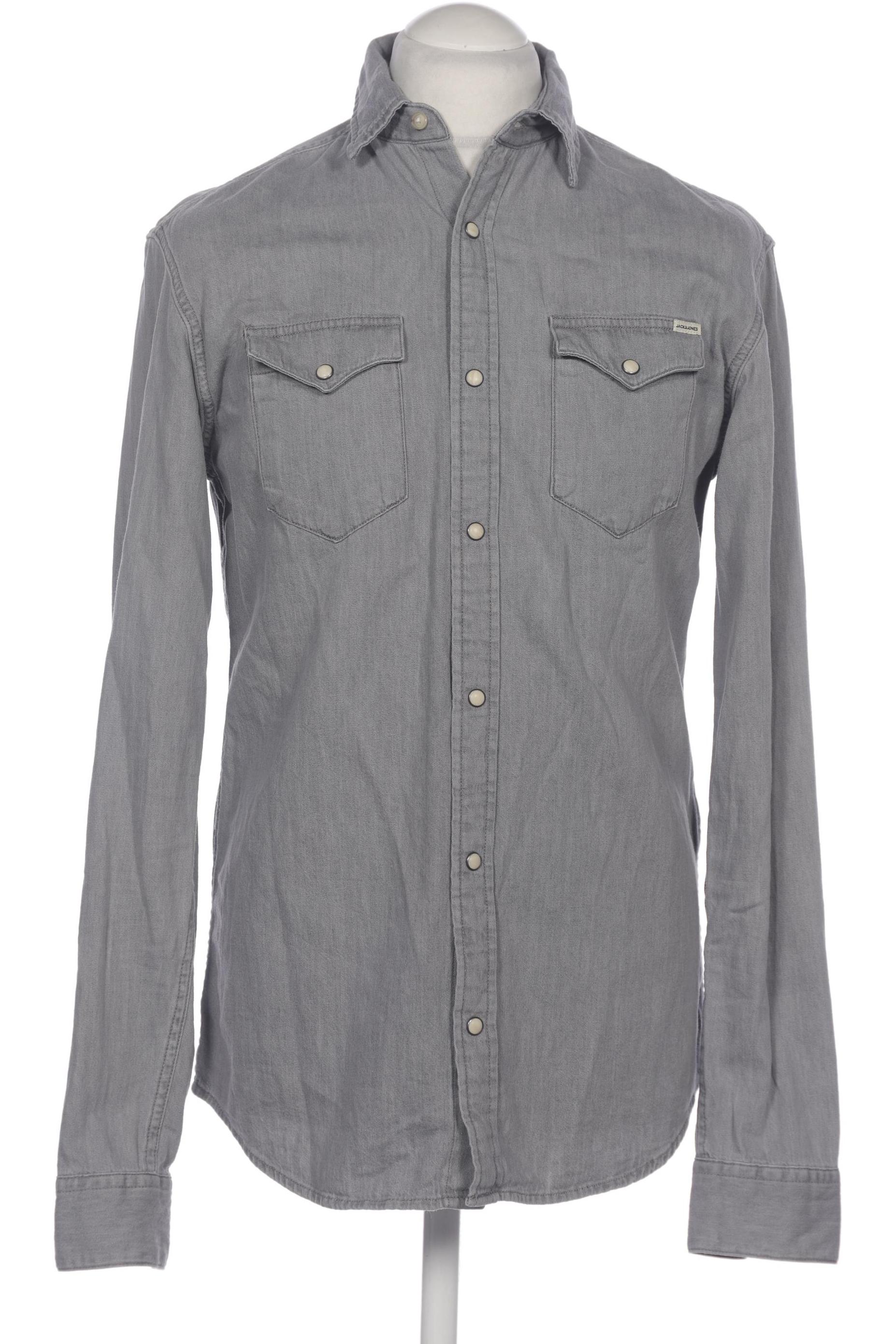 

Jack & Jones Herren Hemd, grau, Gr. 46