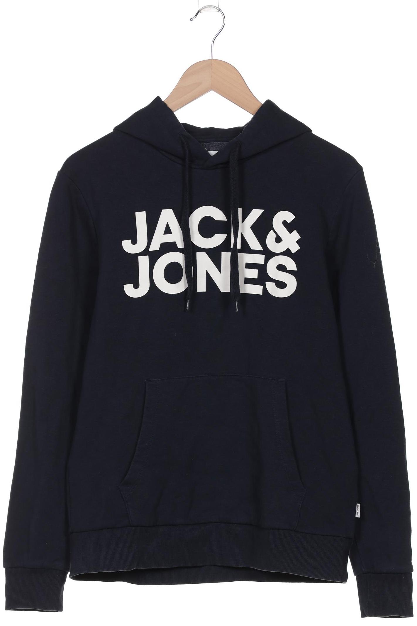 

Jack & Jones Herren Kapuzenpullover, marineblau, Gr. 46