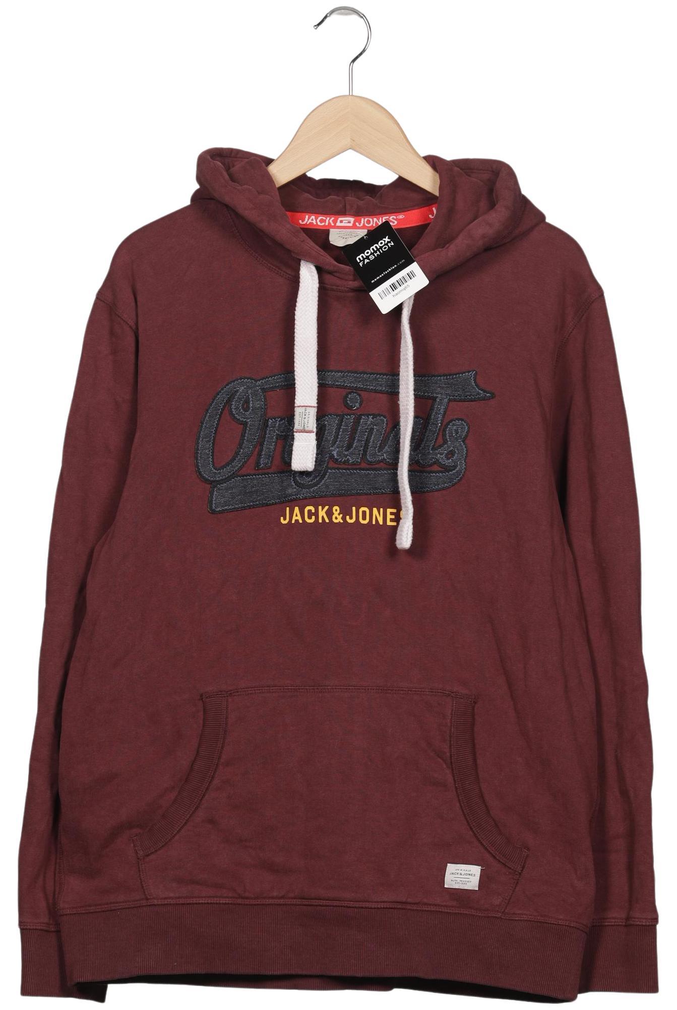 

Jack & Jones Herren Kapuzenpullover, bordeaux, Gr. 54