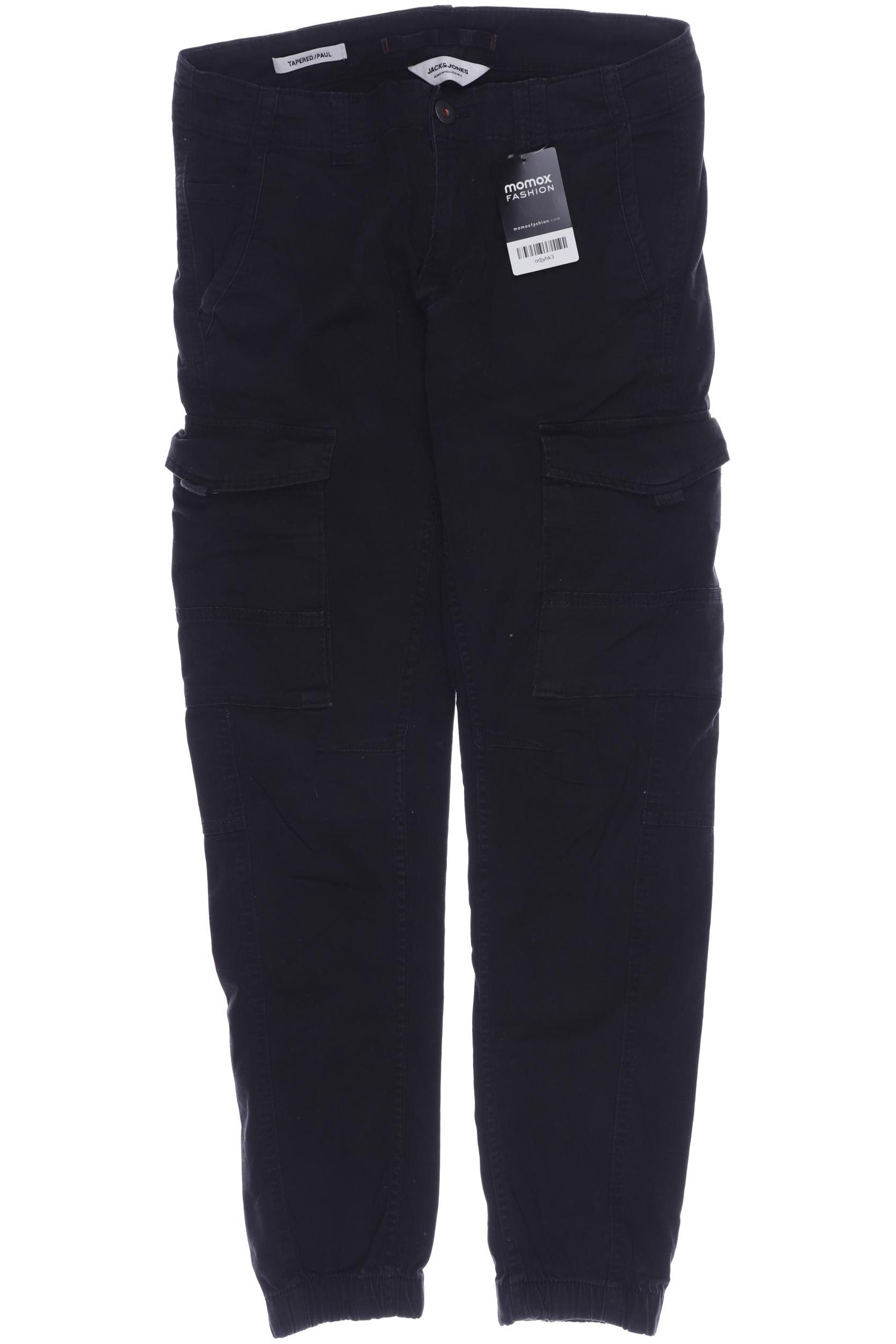 

Jack & Jones Herren Stoffhose, schwarz, Gr. 30
