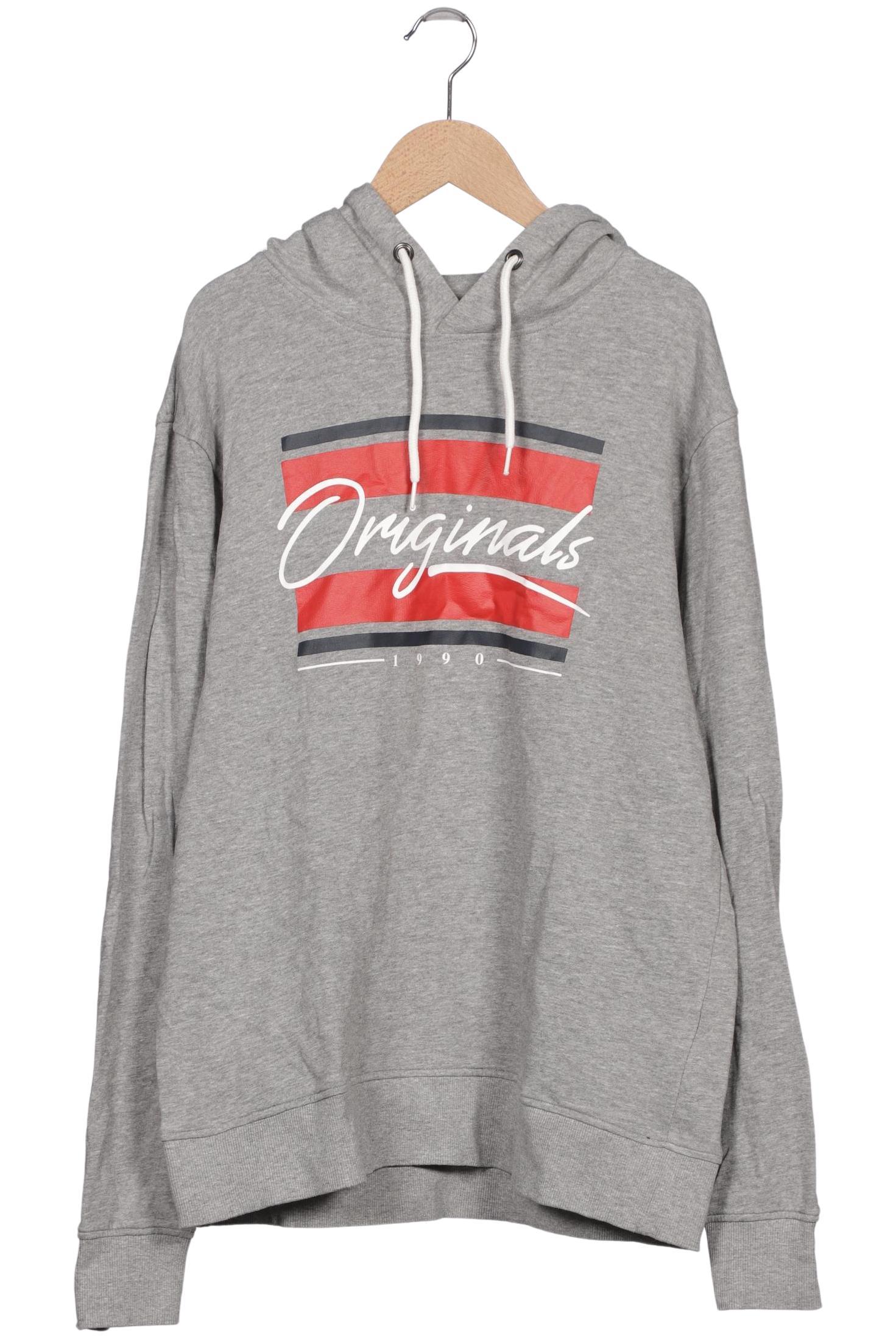 

Jack & Jones Herren Kapuzenpullover, grau, Gr. 54