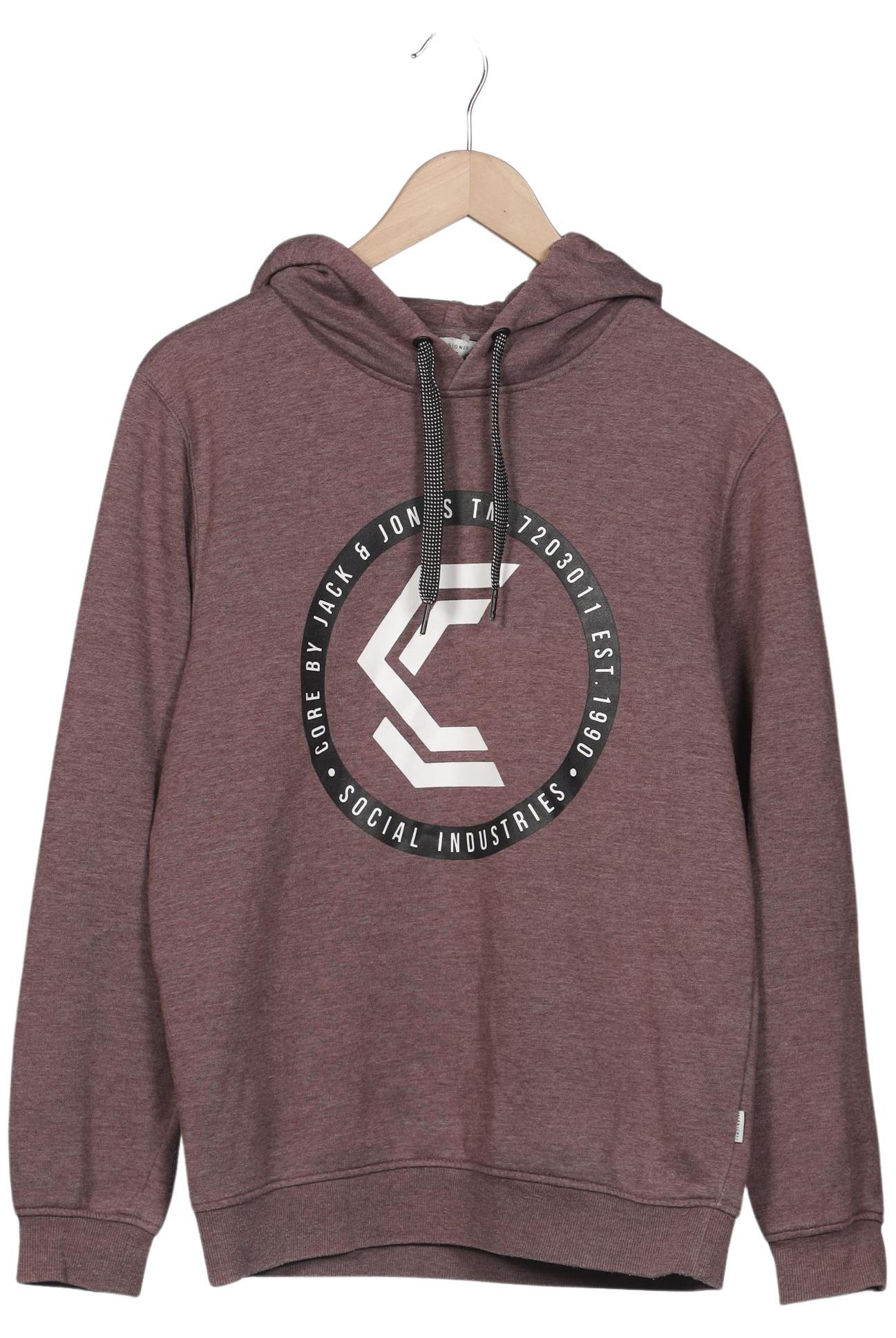

Jack & Jones Herren Kapuzenpullover, bordeaux, Gr. 48
