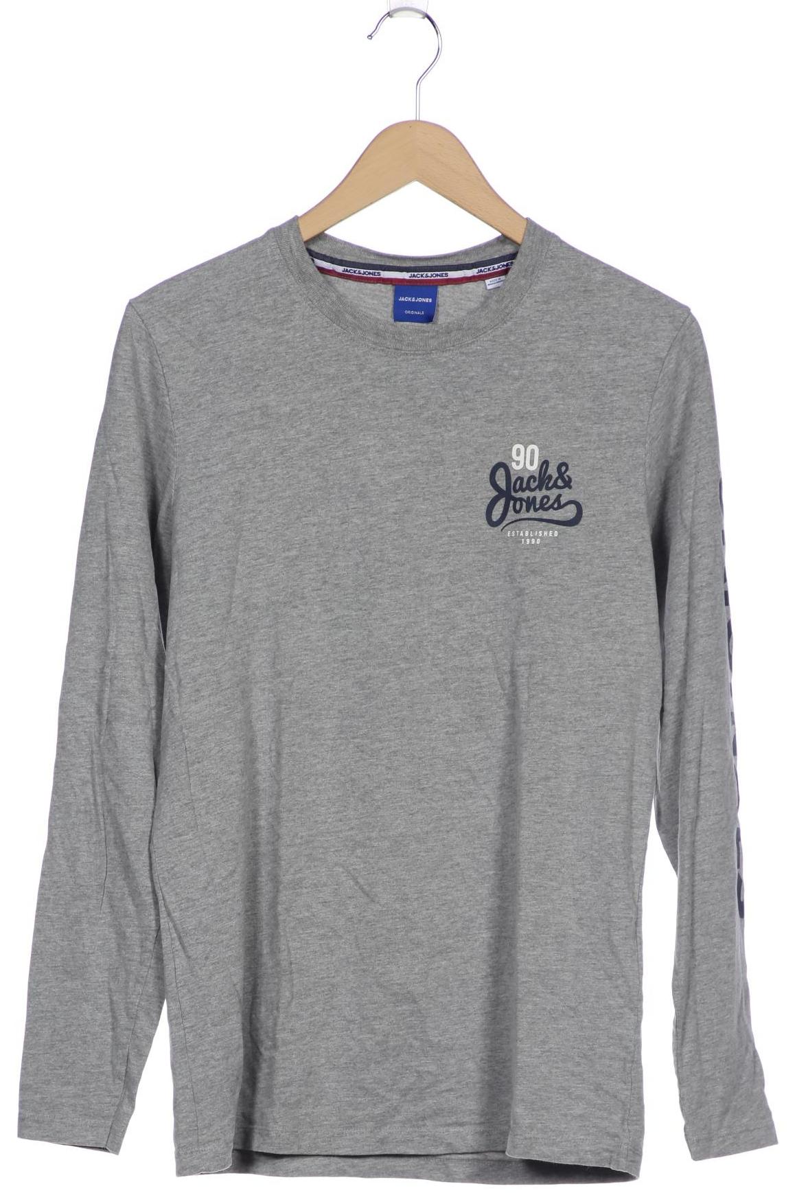 

Jack & Jones Herren Langarmshirt, grau, Gr. 52