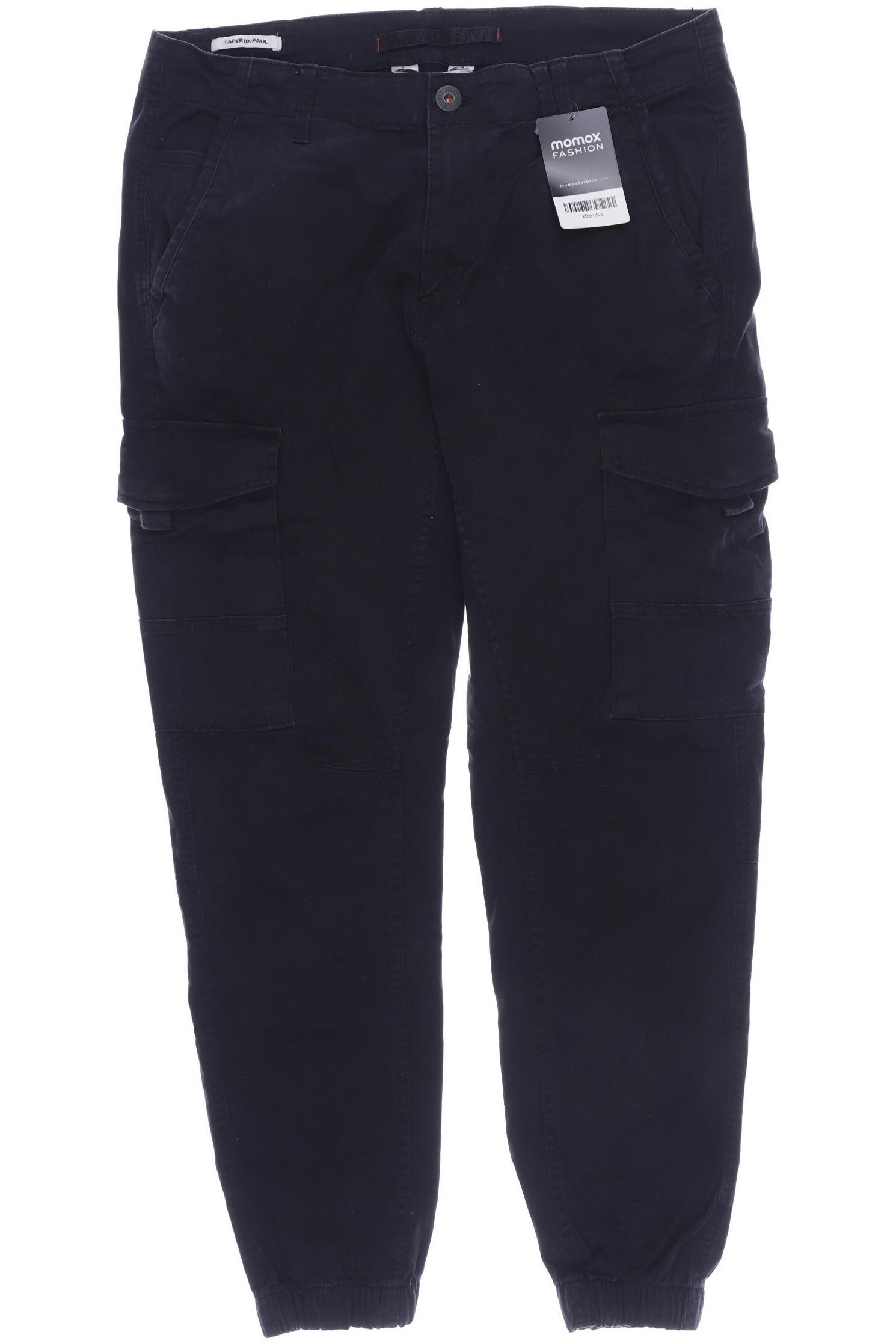 

JACK & JONES Herren Stoffhose, schwarz