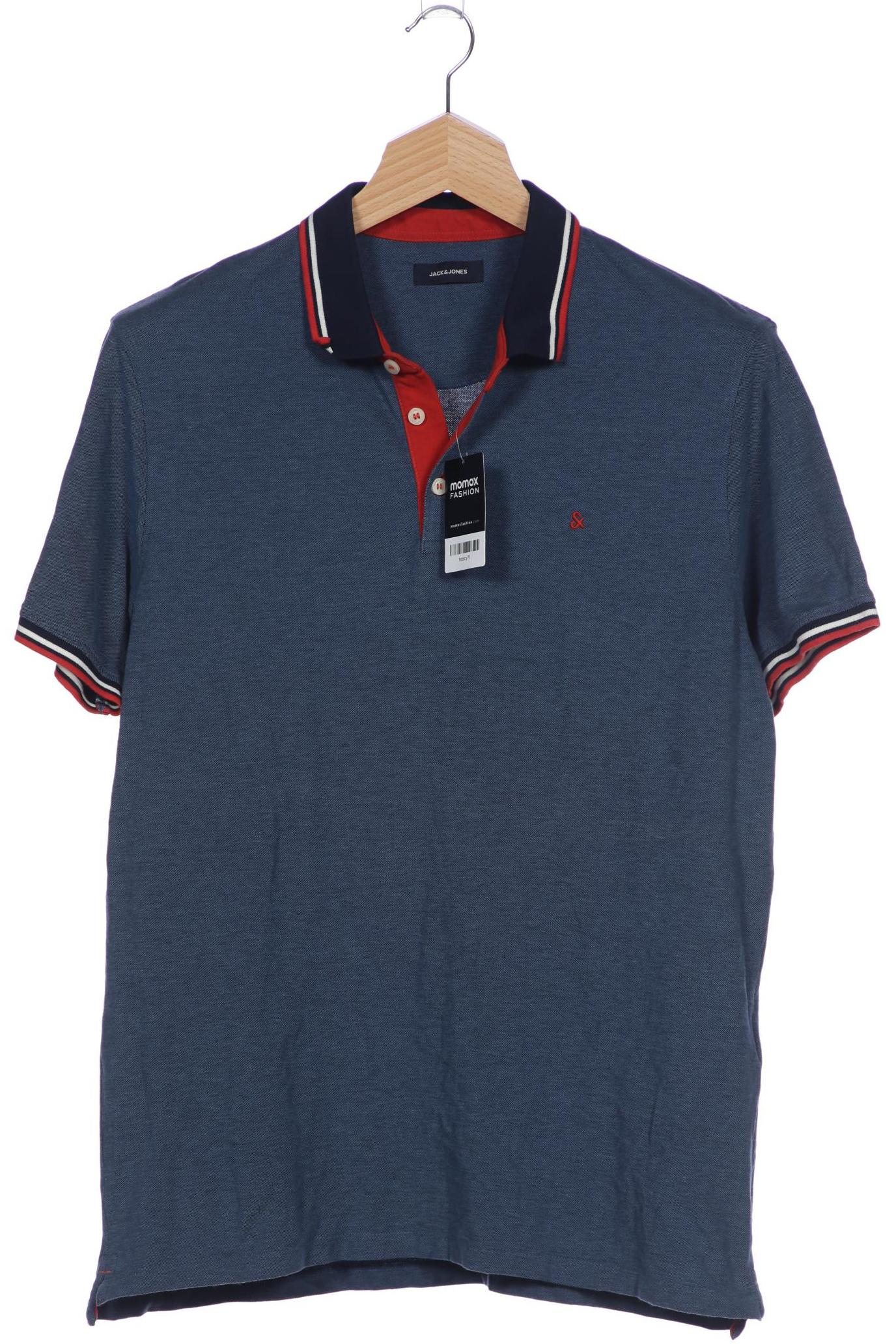 

Jack & Jones Herren Poloshirt, blau, Gr. 58