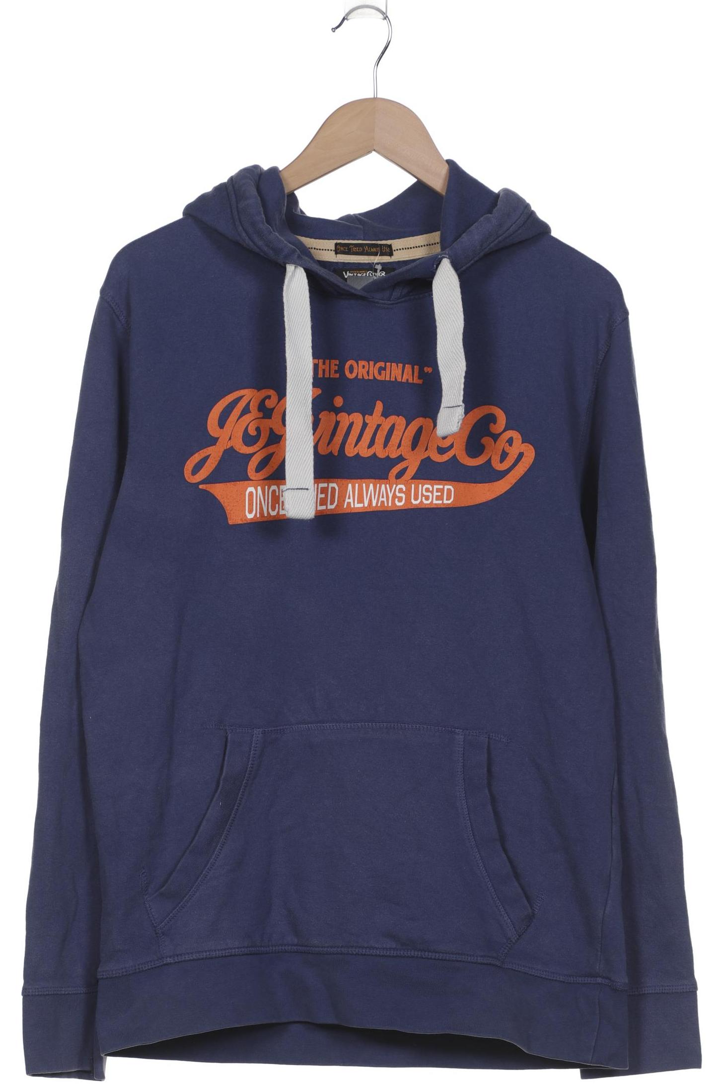 

Jack & Jones Herren Kapuzenpullover, blau, Gr. 52