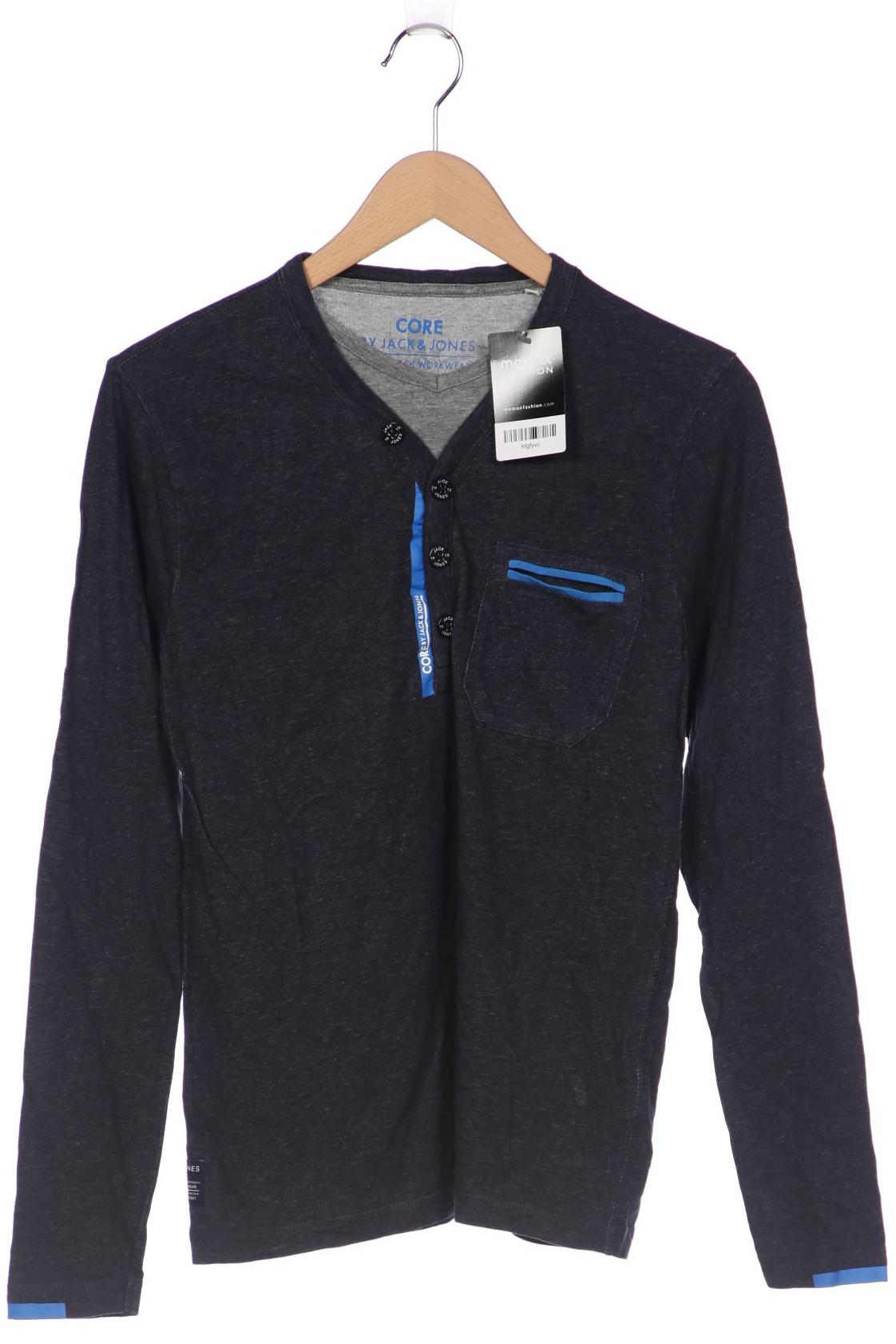 

JACK & JONES Herren Langarmshirt, blau