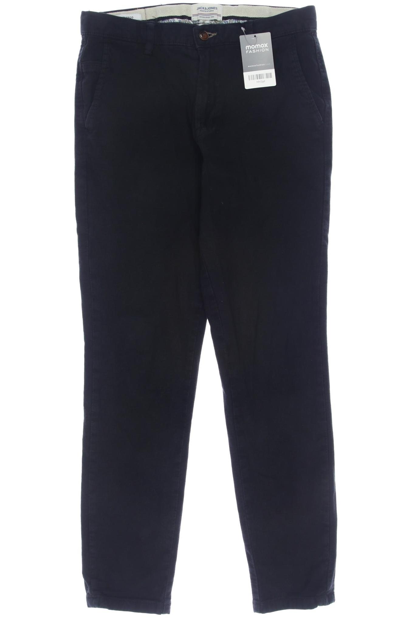 

Jack & Jones Herren Stoffhose, schwarz, Gr. 29