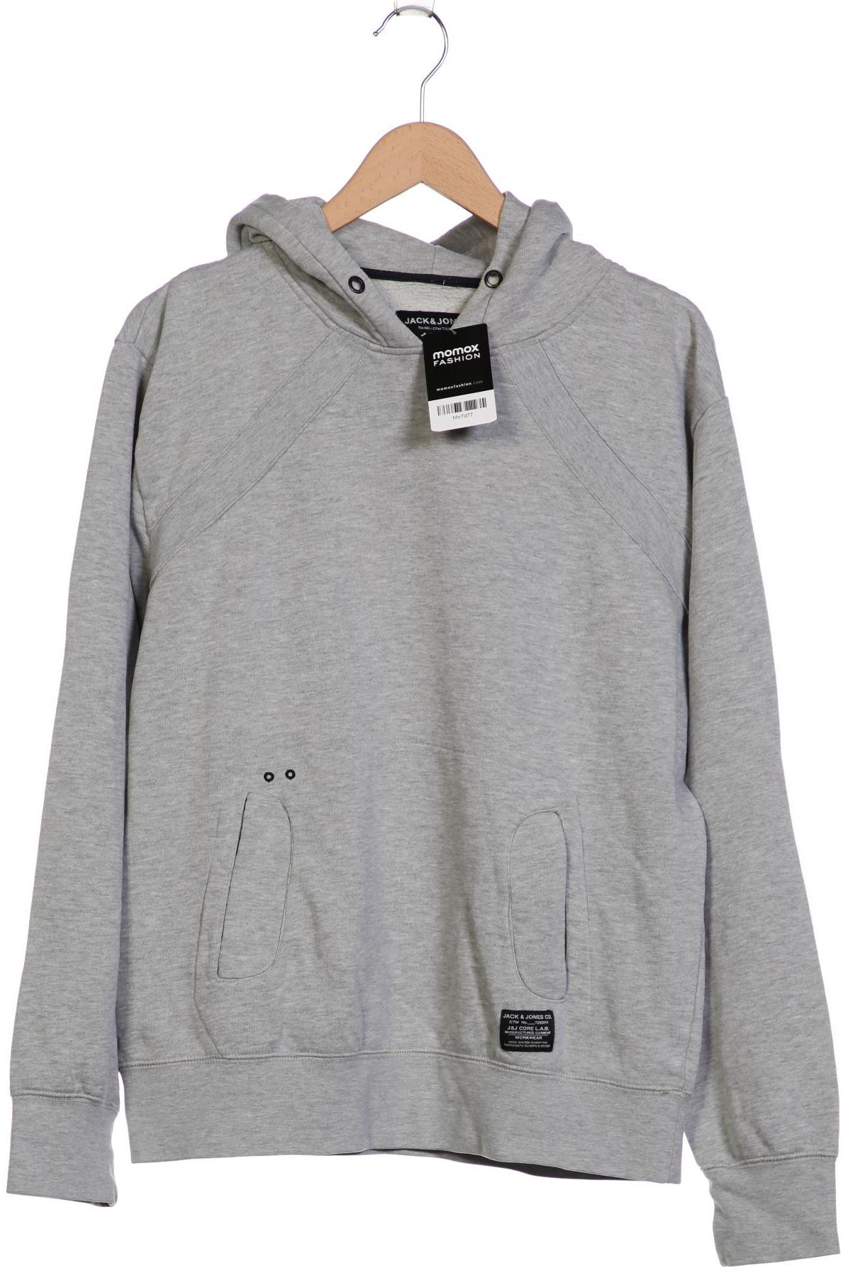 

Jack & Jones Herren Kapuzenpullover, grau, Gr. 54