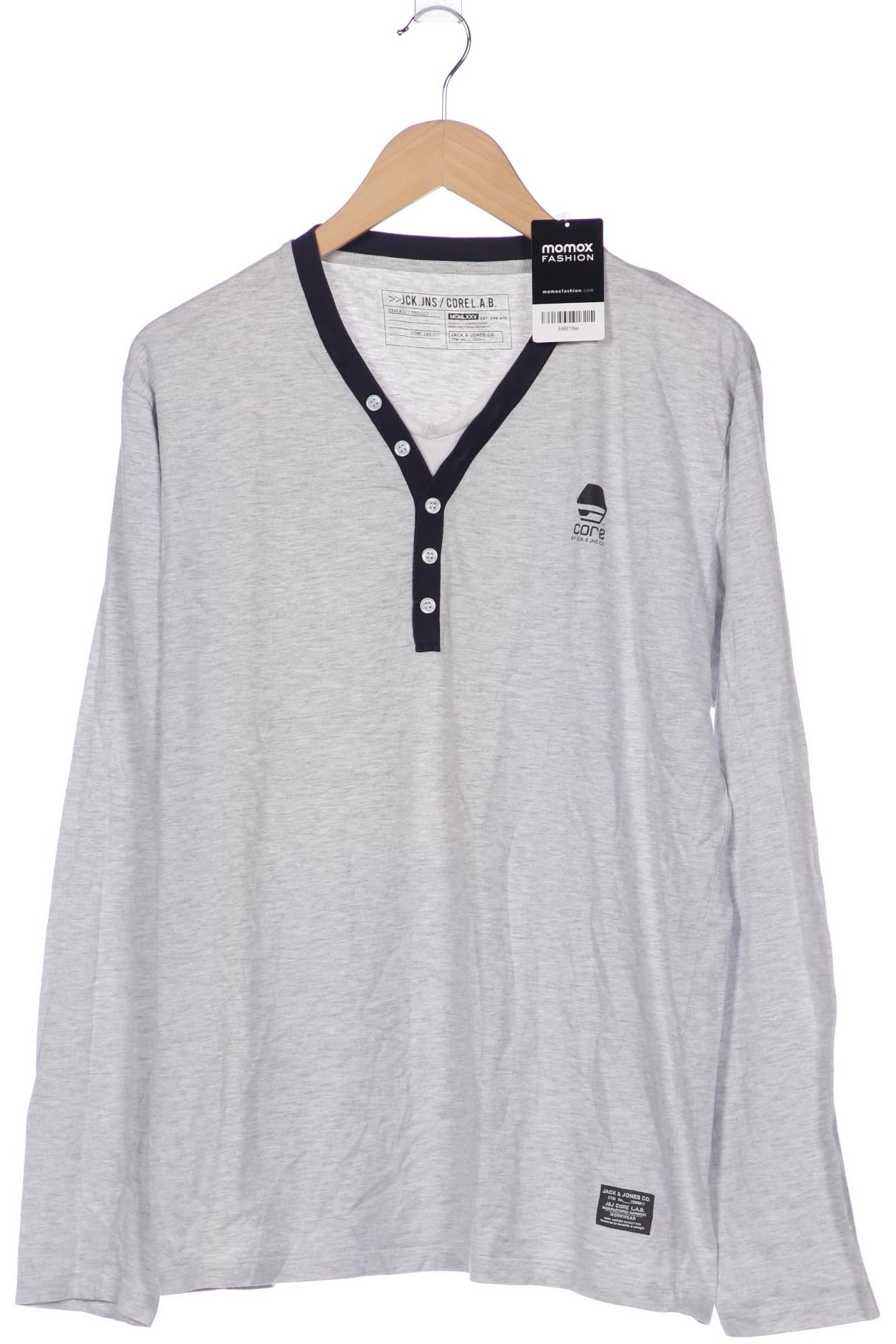 

Jack & Jones Herren Langarmshirt, grau, Gr. 56