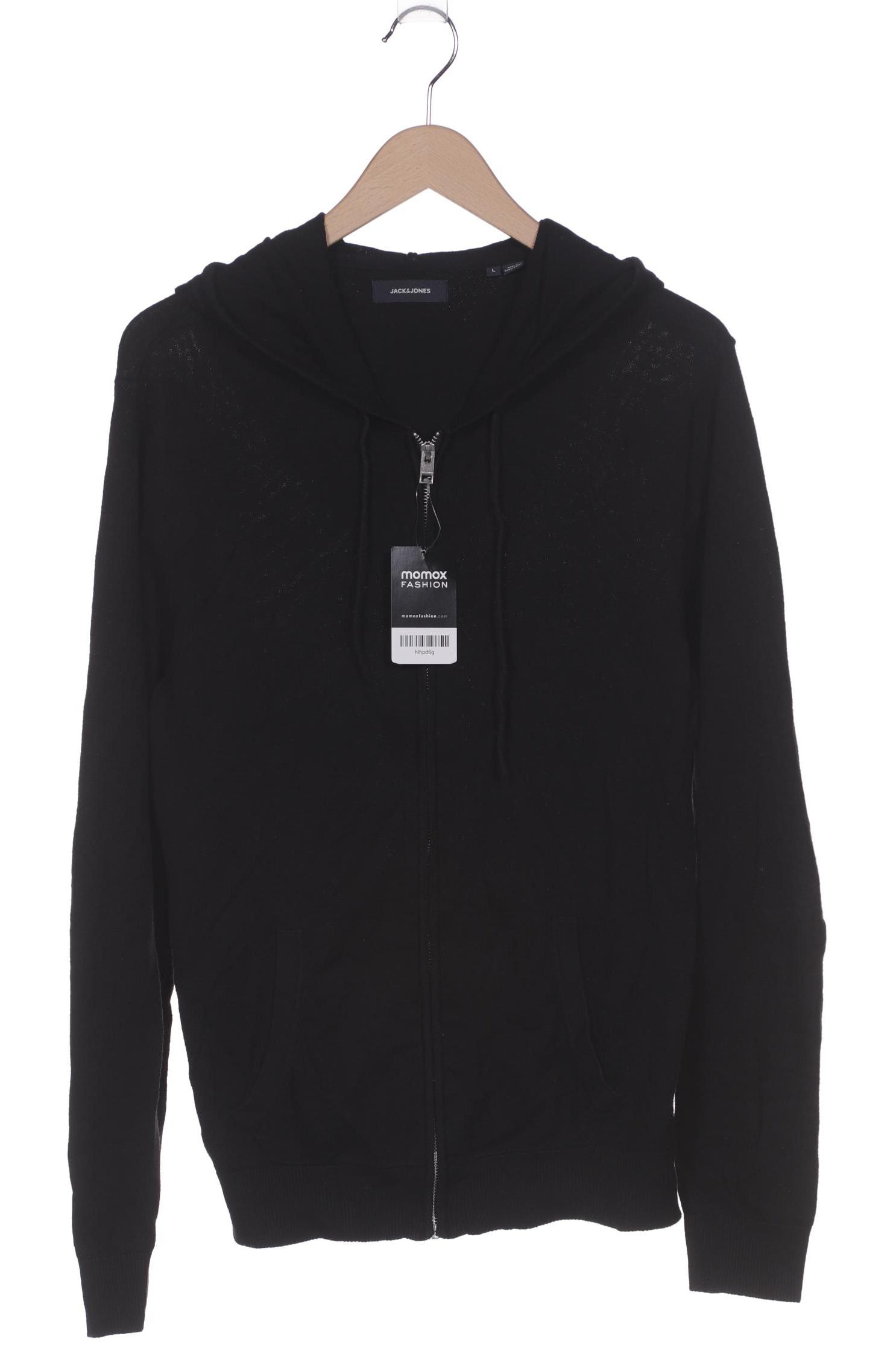 

Jack & Jones Herren Kapuzenpullover, schwarz, Gr. 52
