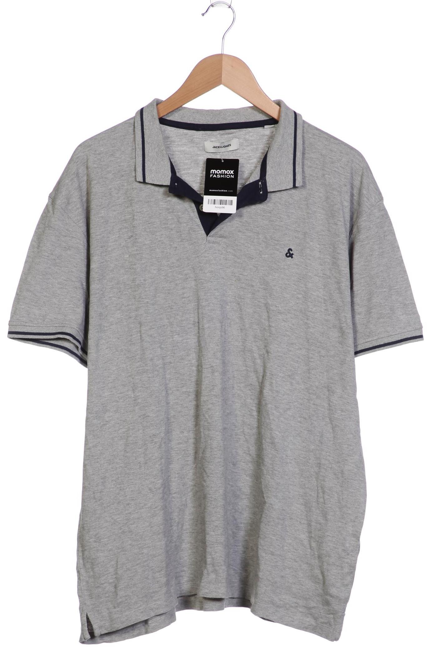 

JACK & JONES Herren Poloshirt, grau