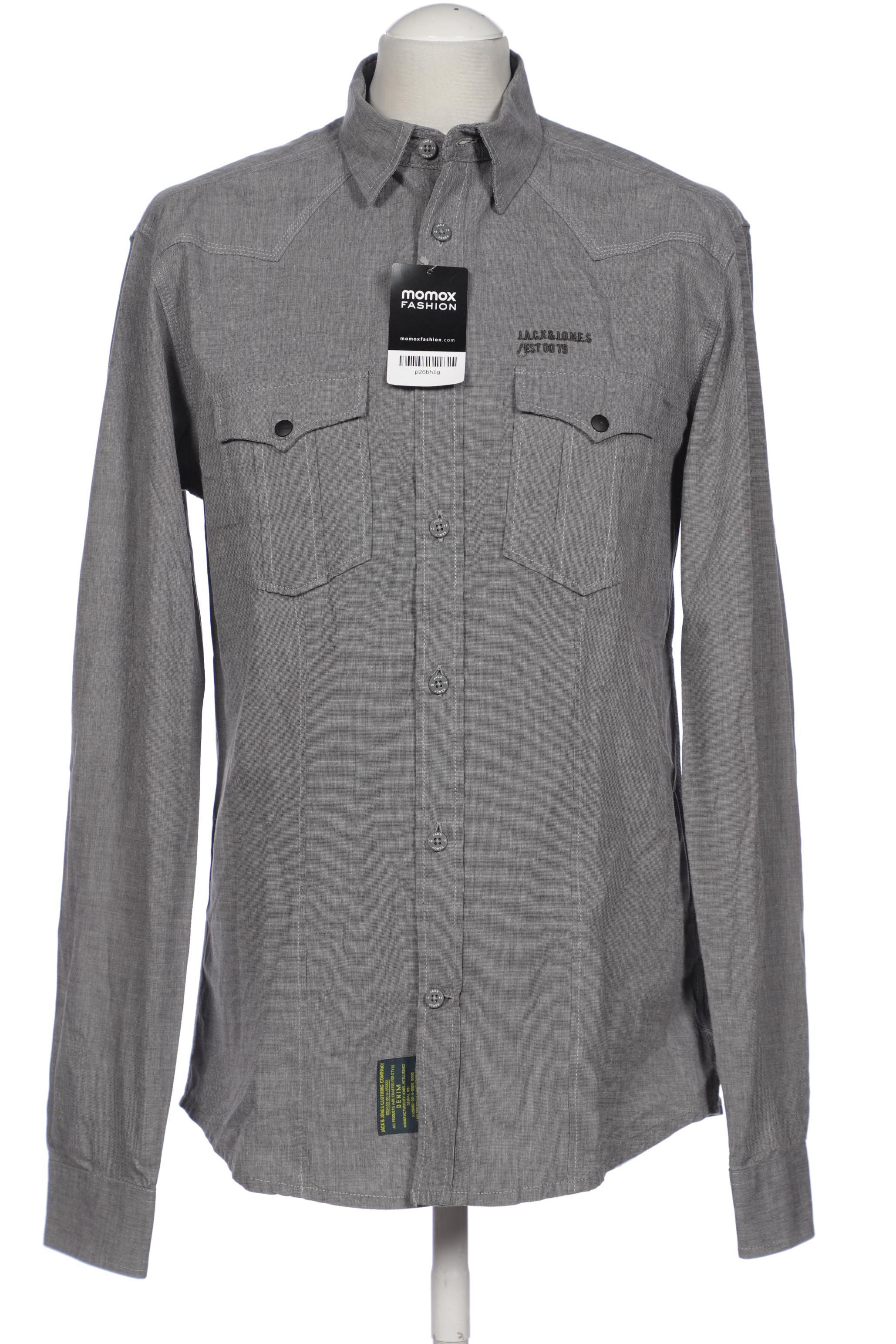 

JACK & JONES Herren Hemd, grau