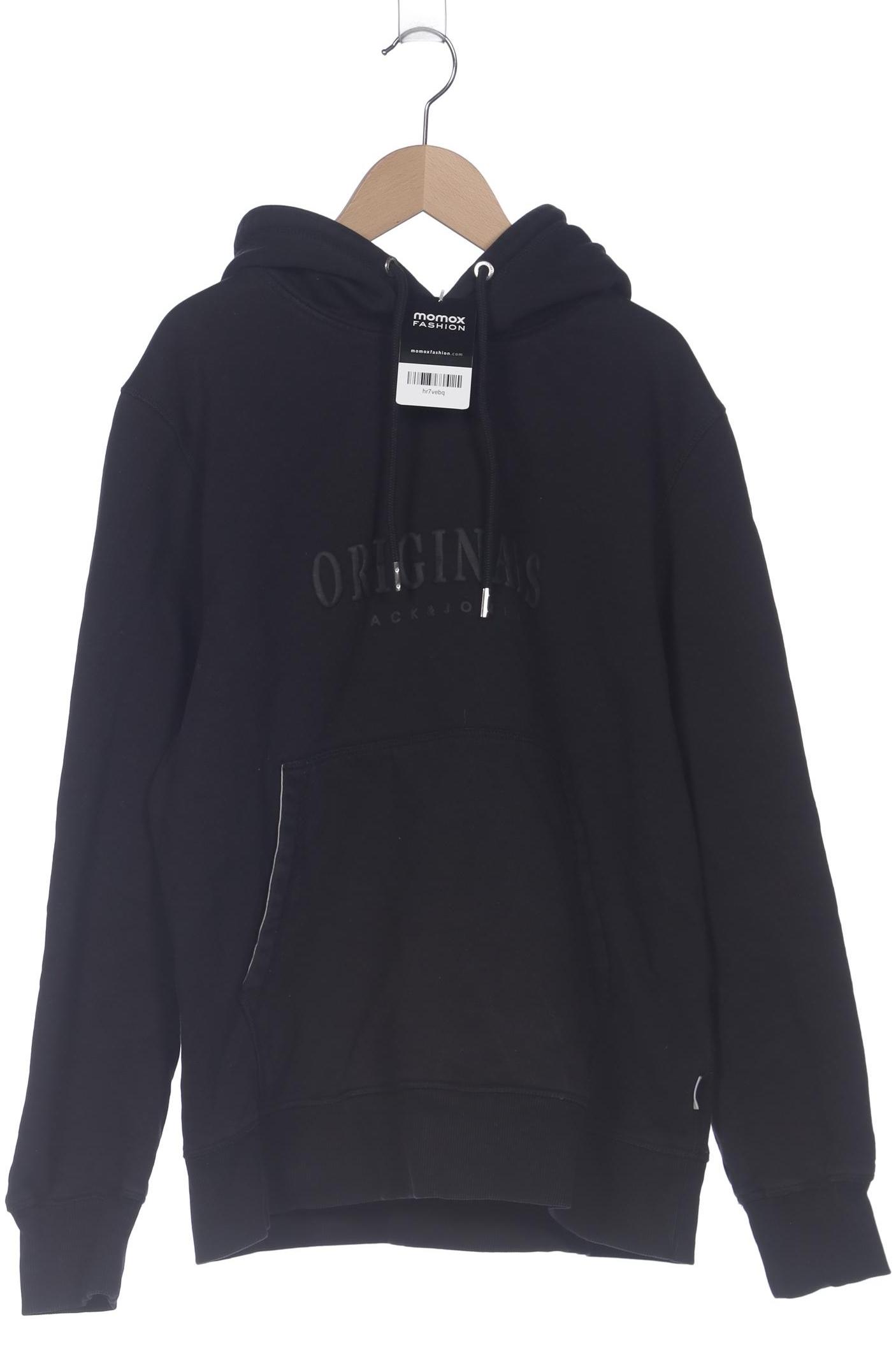 

Jack & Jones Herren Kapuzenpullover, schwarz, Gr. 54