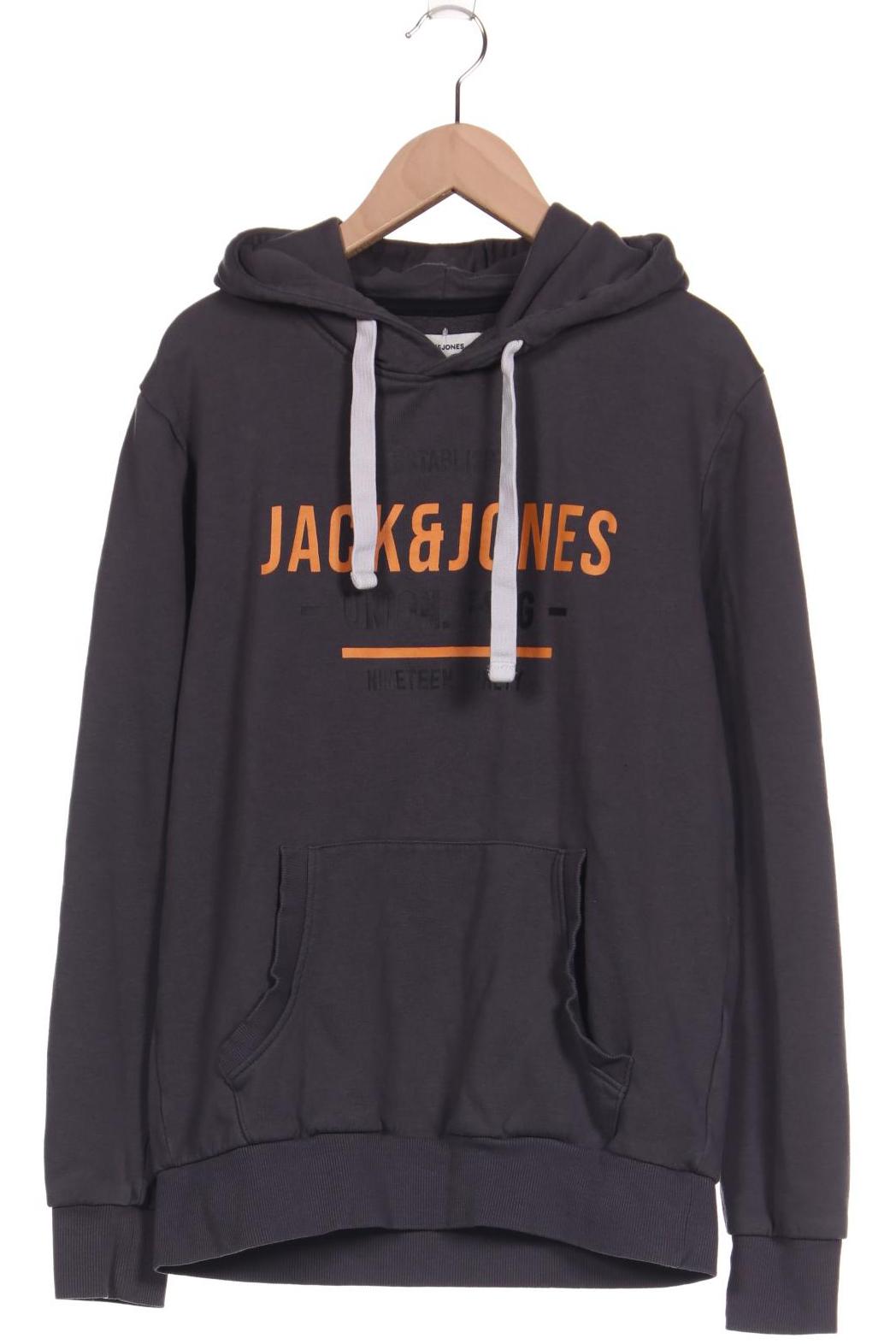 

JACK & JONES Herren Kapuzenpullover, grau