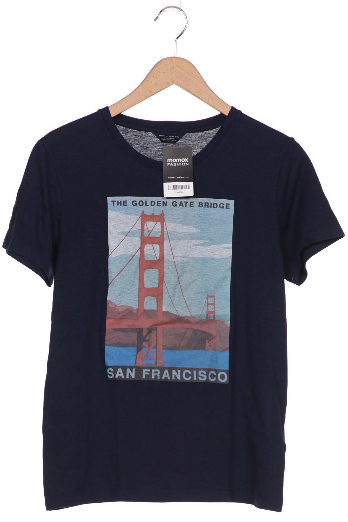 

JACK & JONES Herren T-Shirt, marineblau