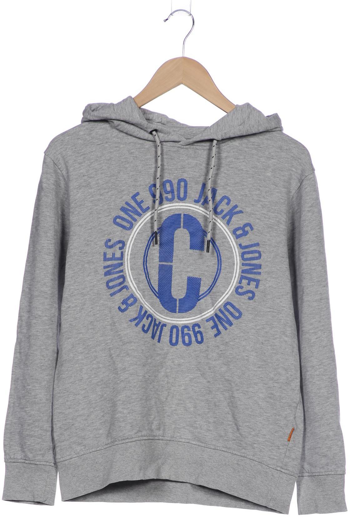 

Jack & Jones Herren Kapuzenpullover, grau, Gr. 48