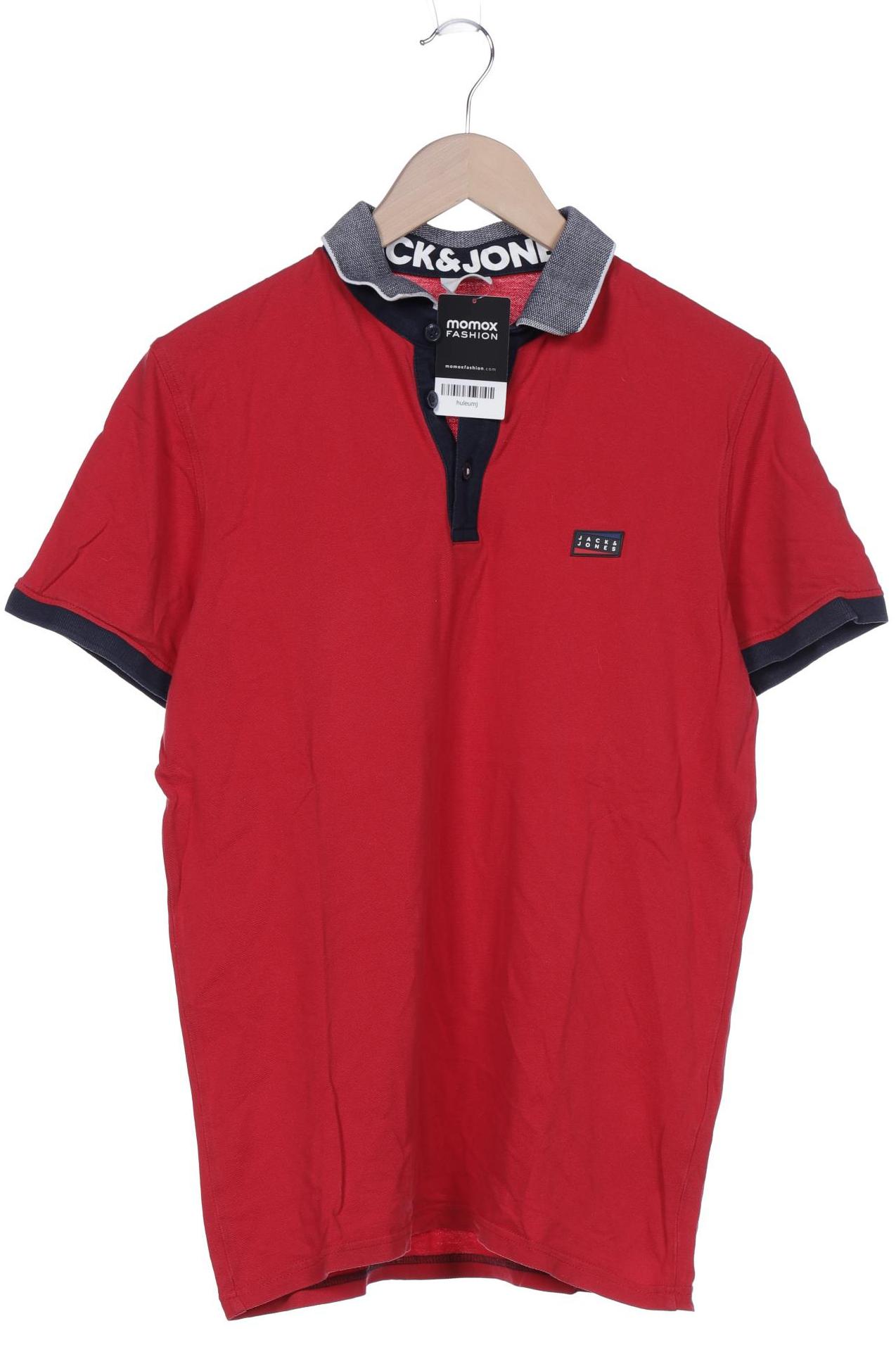 

Jack & Jones Herren Poloshirt, rot