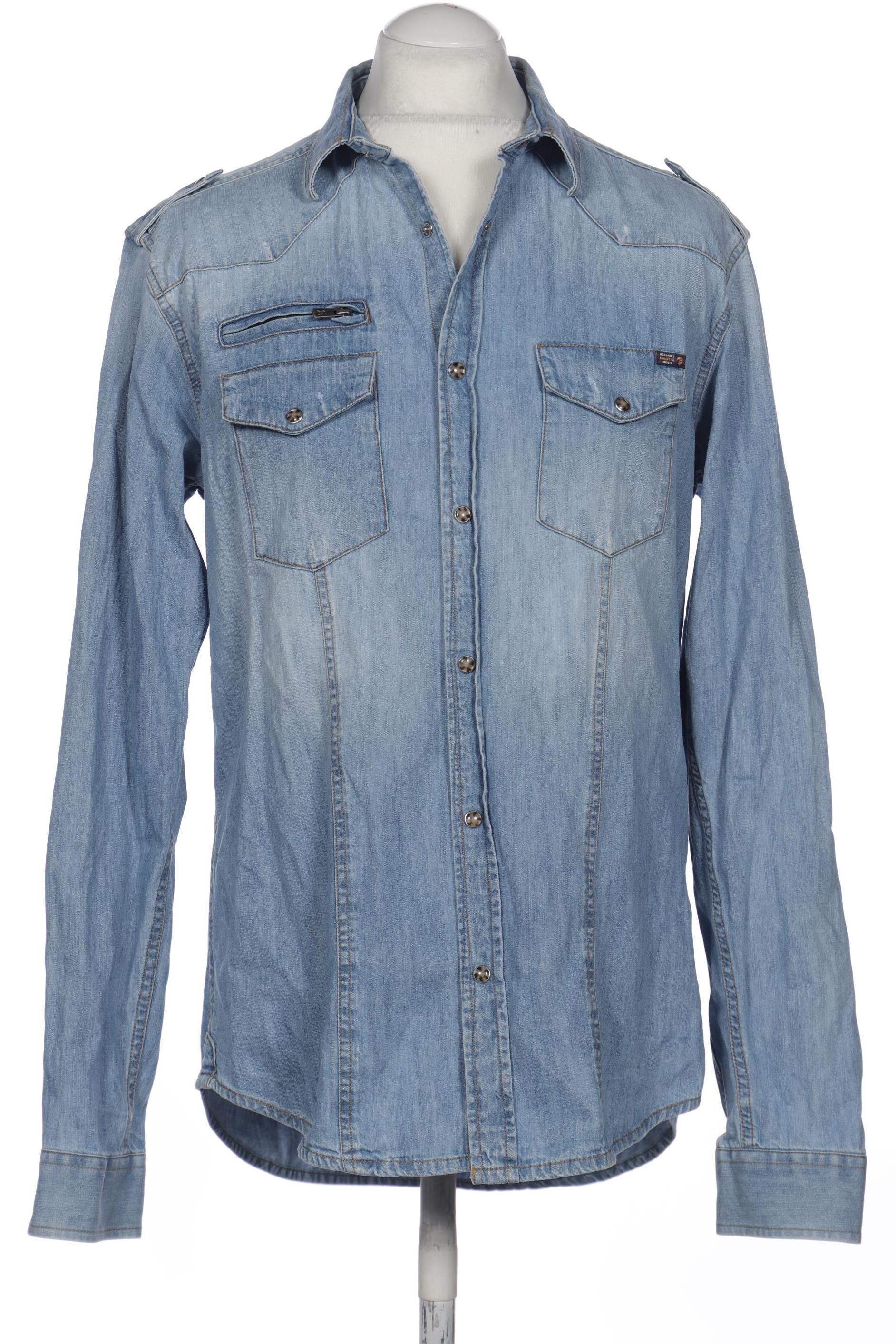 

Jack & Jones Herren Hemd, hellblau, Gr. 52