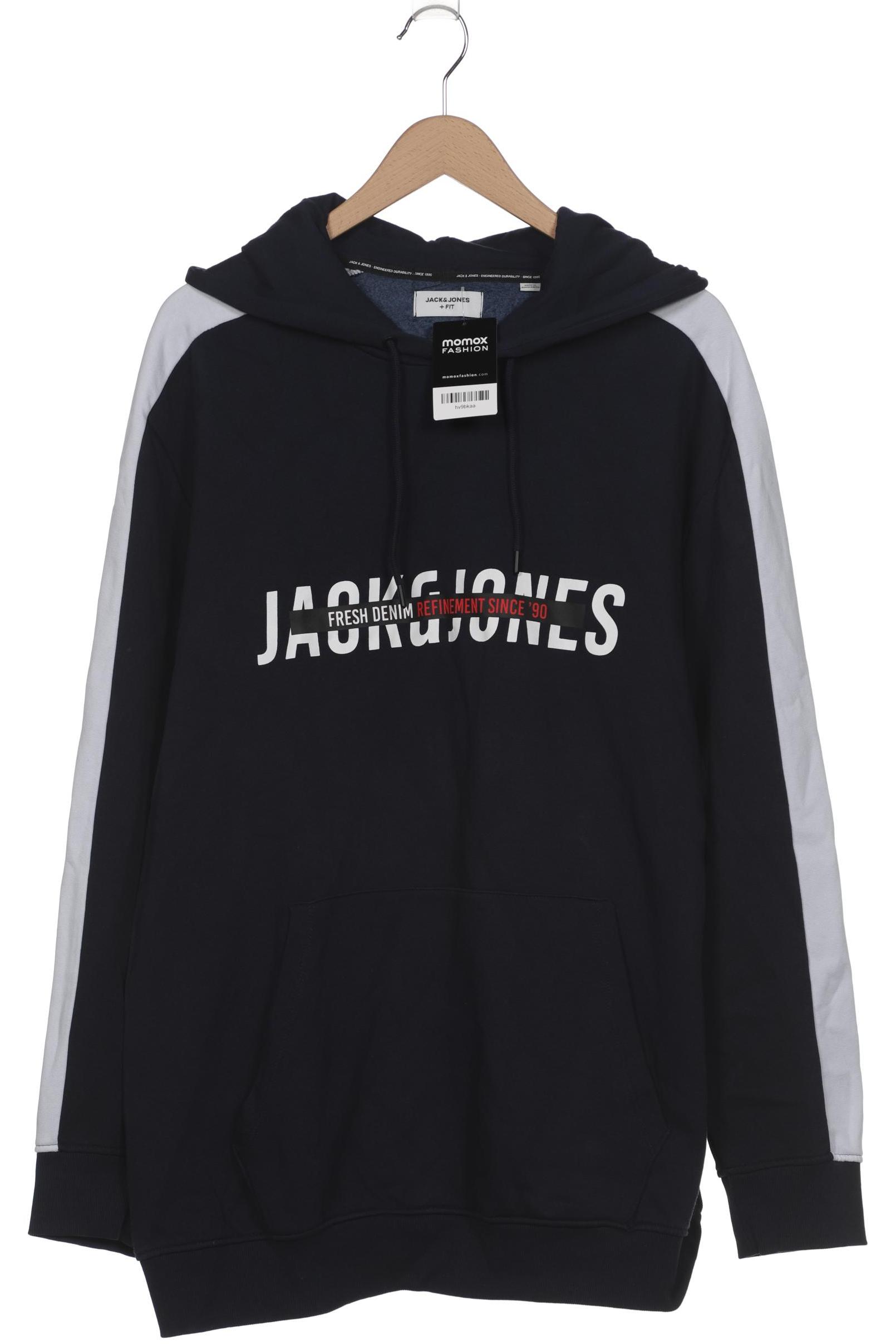 

Jack & Jones Herren Kapuzenpullover, marineblau, Gr. 60