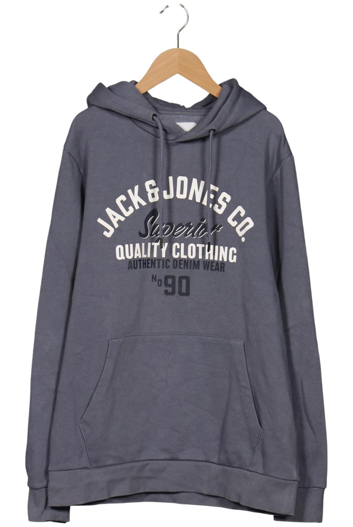 

Jack & Jones Herren Kapuzenpullover, grau, Gr. 52