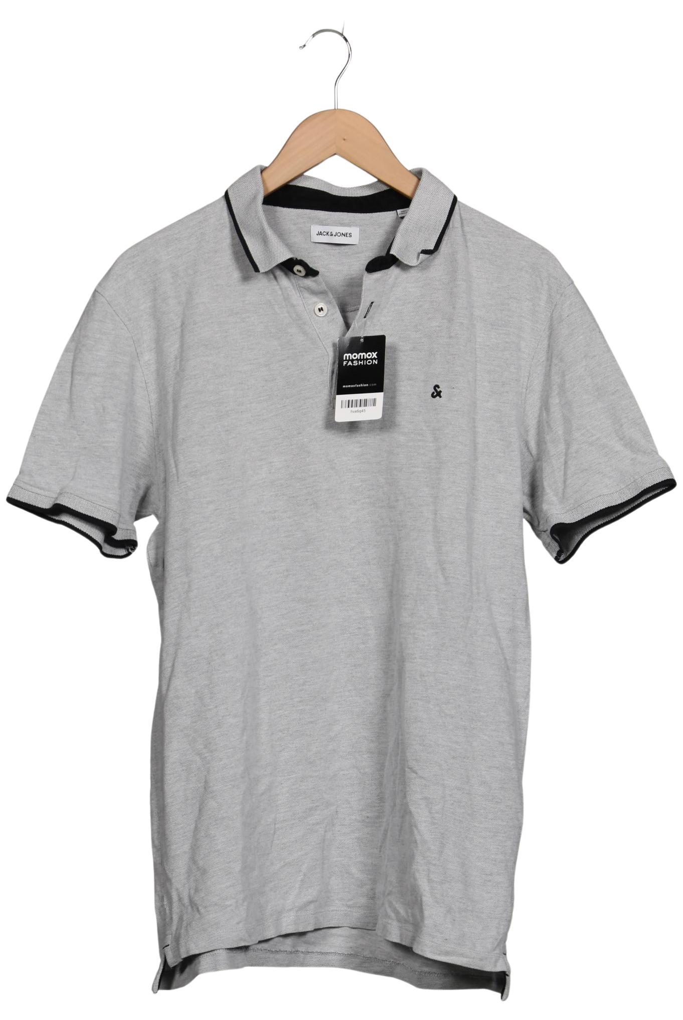 

Jack & Jones Herren Poloshirt, grau, Gr. 56