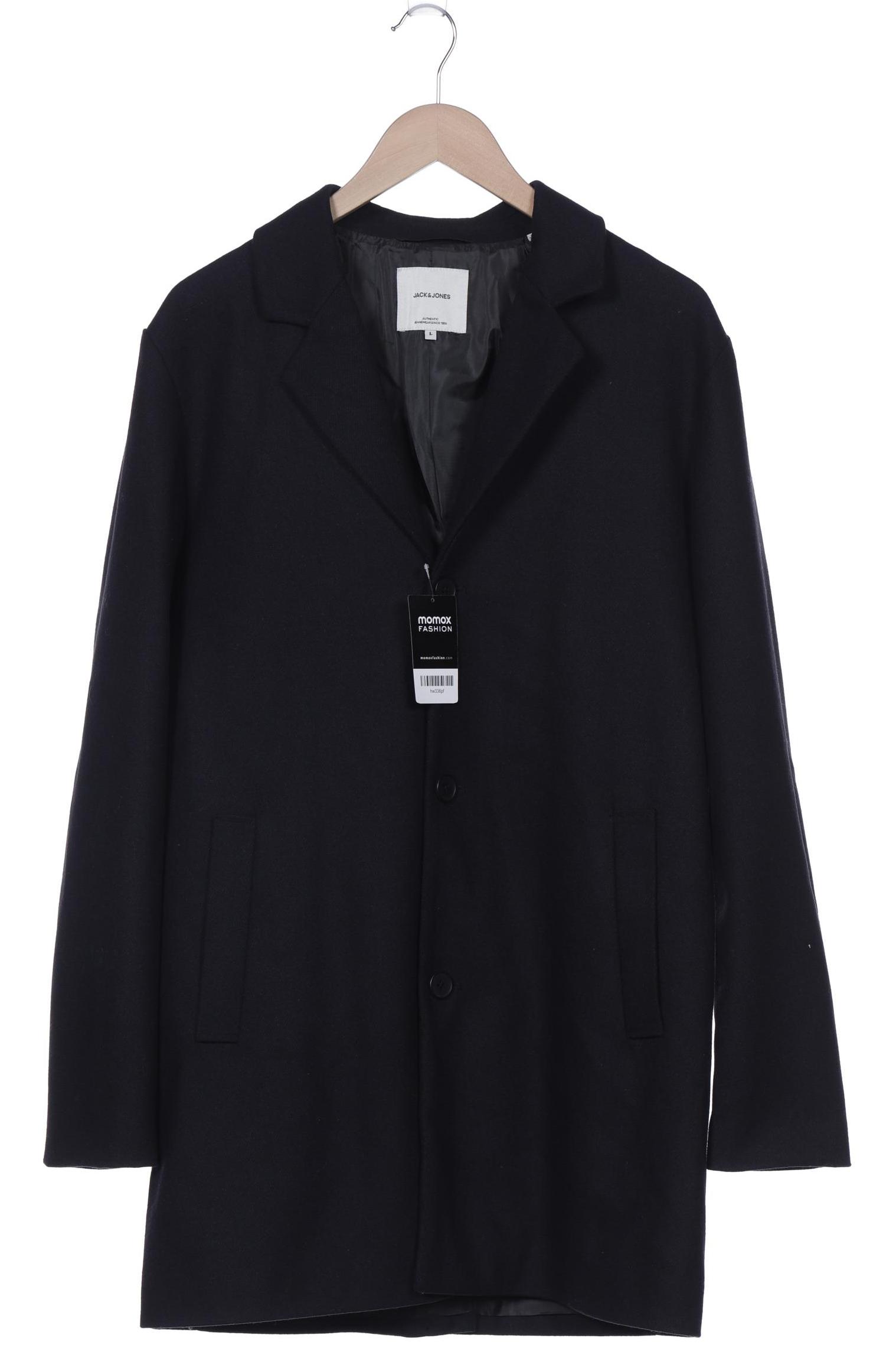

Jack & Jones Herren Mantel, marineblau, Gr. 52