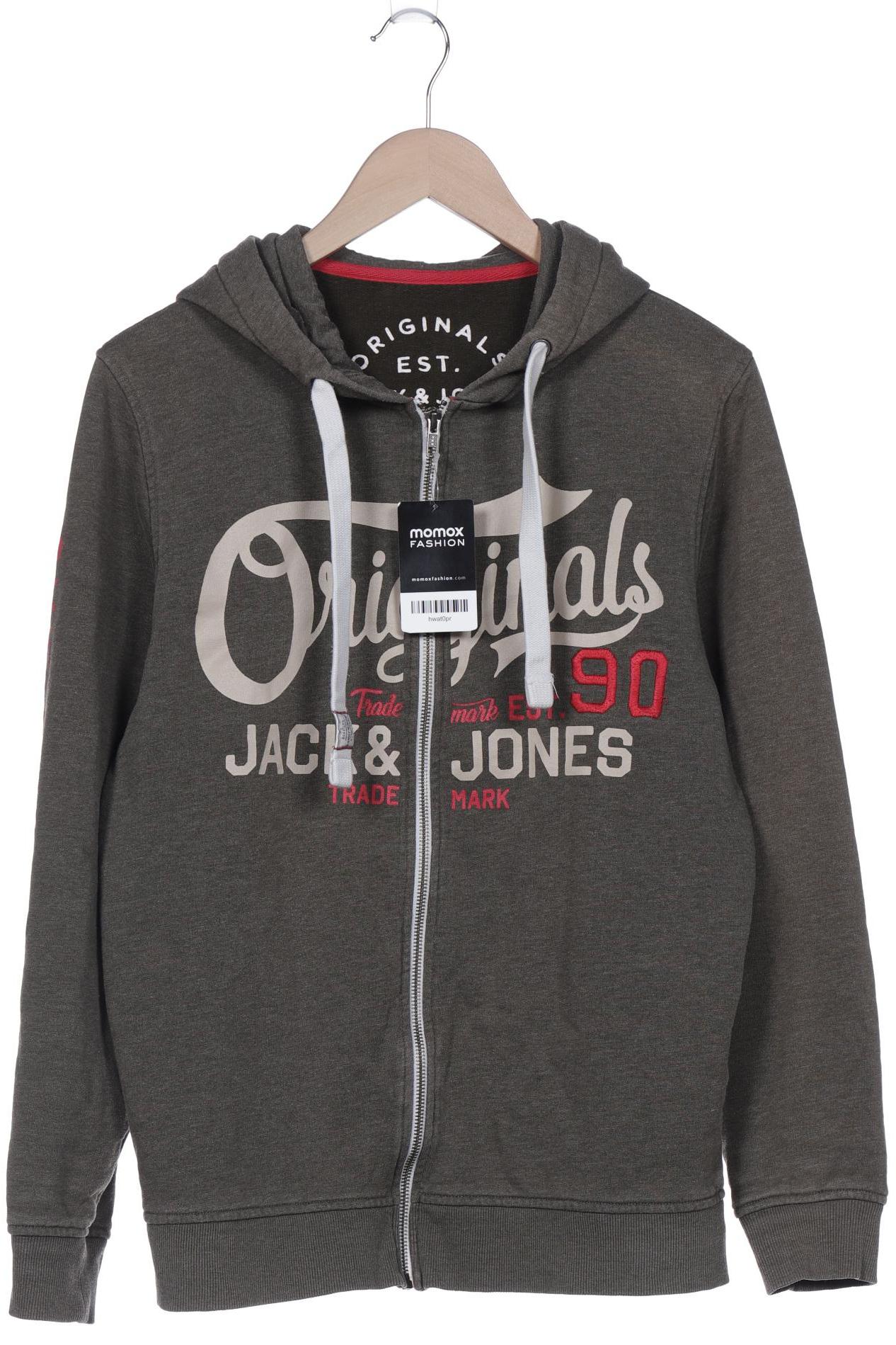 

Jack & Jones Herren Kapuzenpullover, grün, Gr. 48