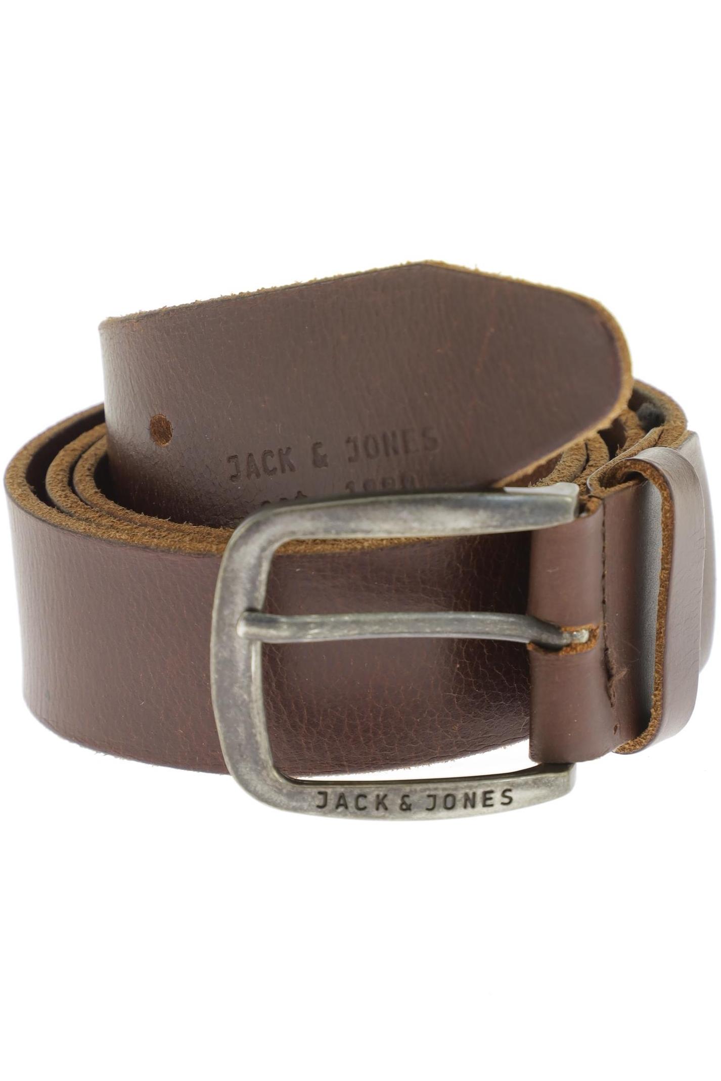 

Jack & Jones Herren Gürtel, braun, Gr. 105