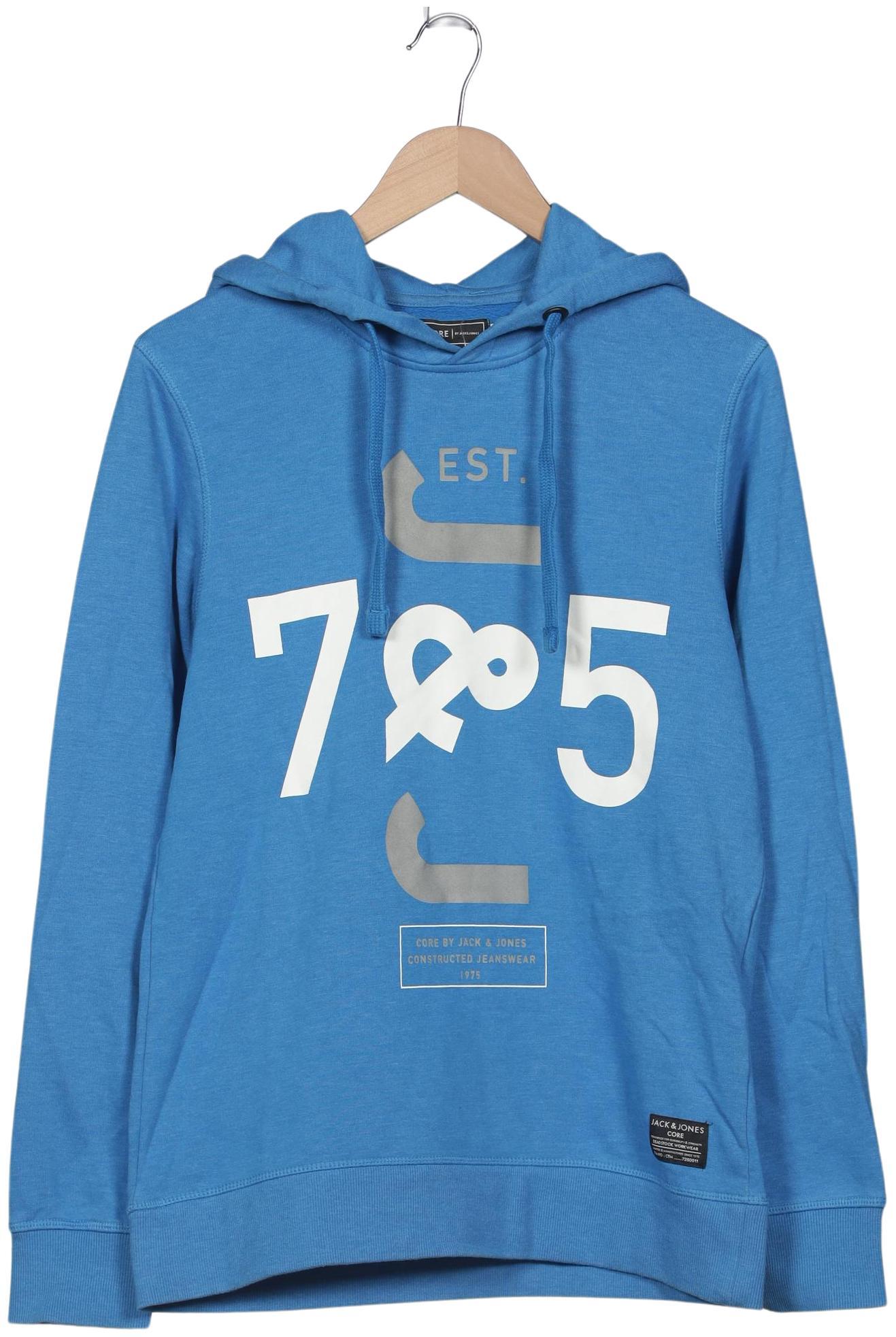 

Jack & Jones Herren Kapuzenpullover, blau, Gr. 52