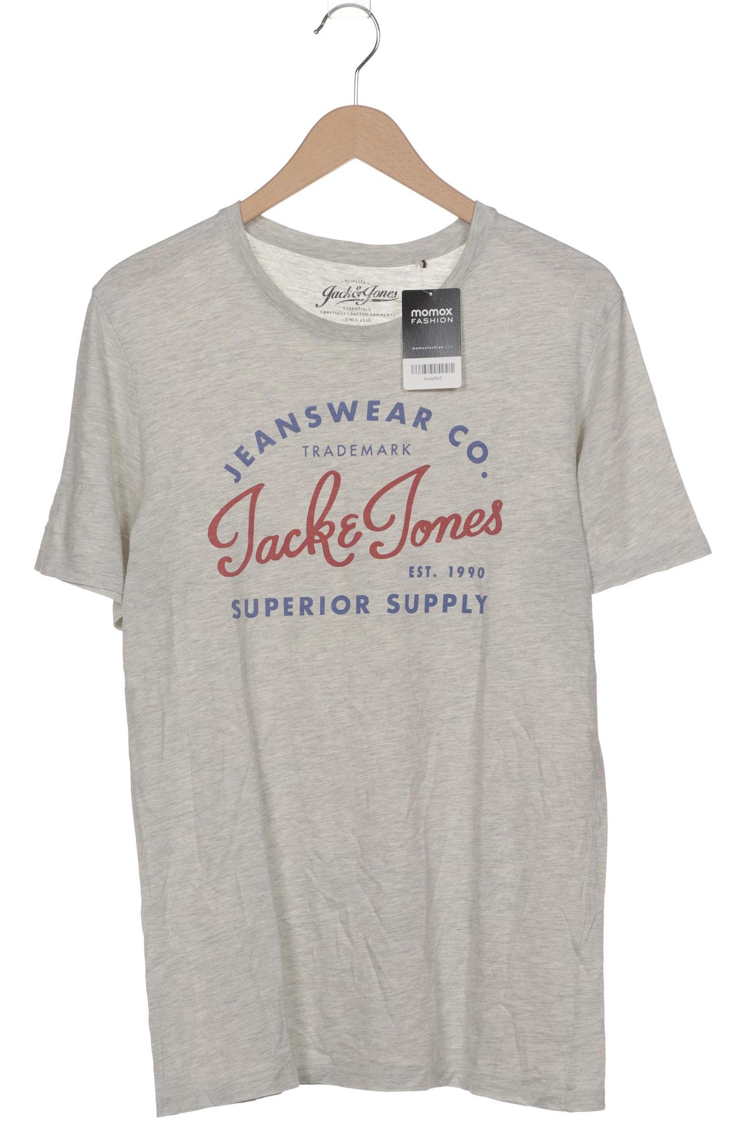 

Jack & Jones Herren T-Shirt, grau, Gr. 52