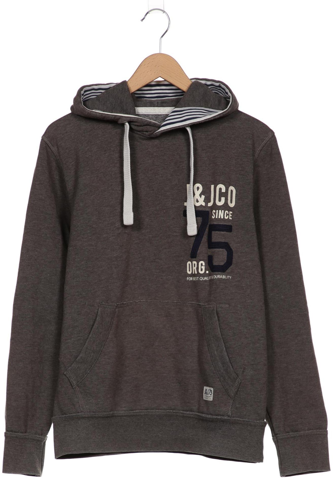 

Jack & Jones Herren Kapuzenpullover, grau, Gr. 48
