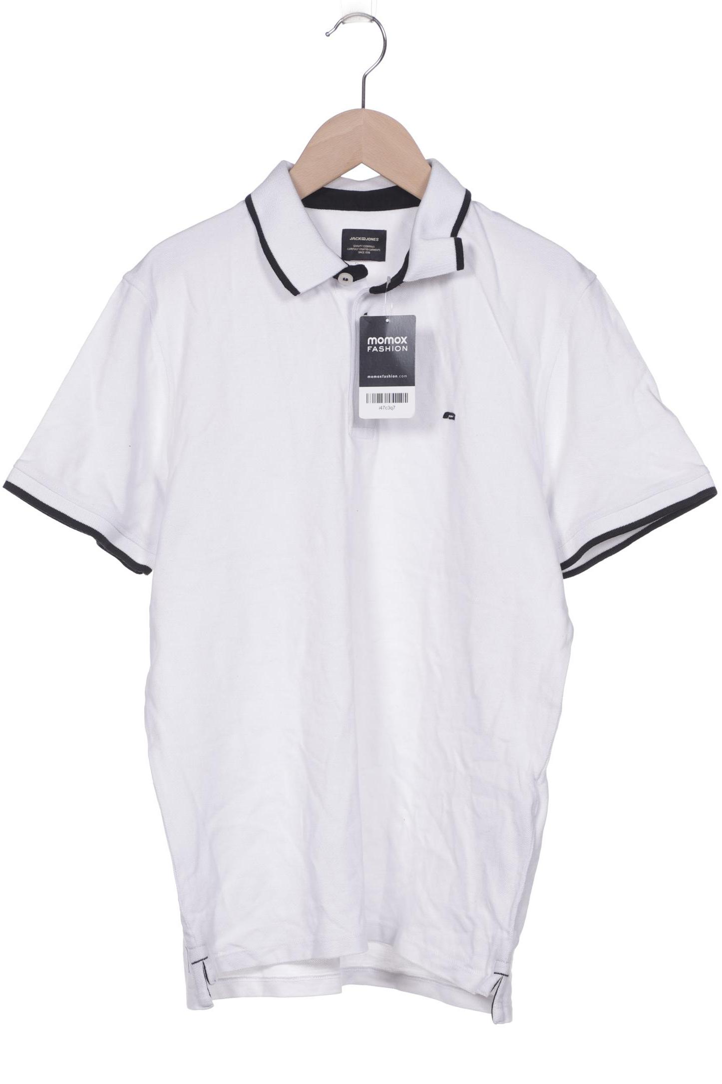 

JACK & JONES Herren Poloshirt, weiß